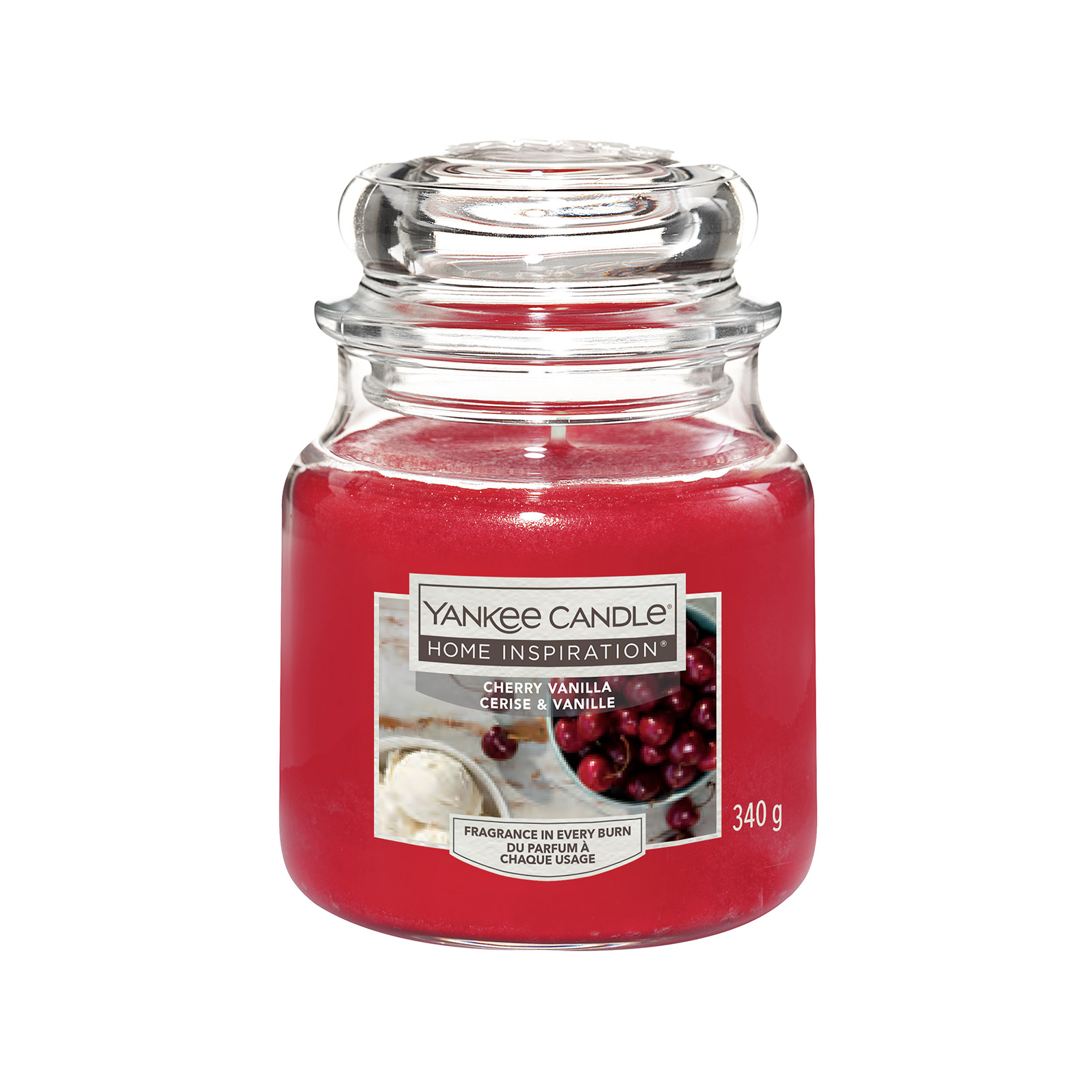 Yankee Candles κερί αρωματικό cherry vanilla 340g εικόνα 1