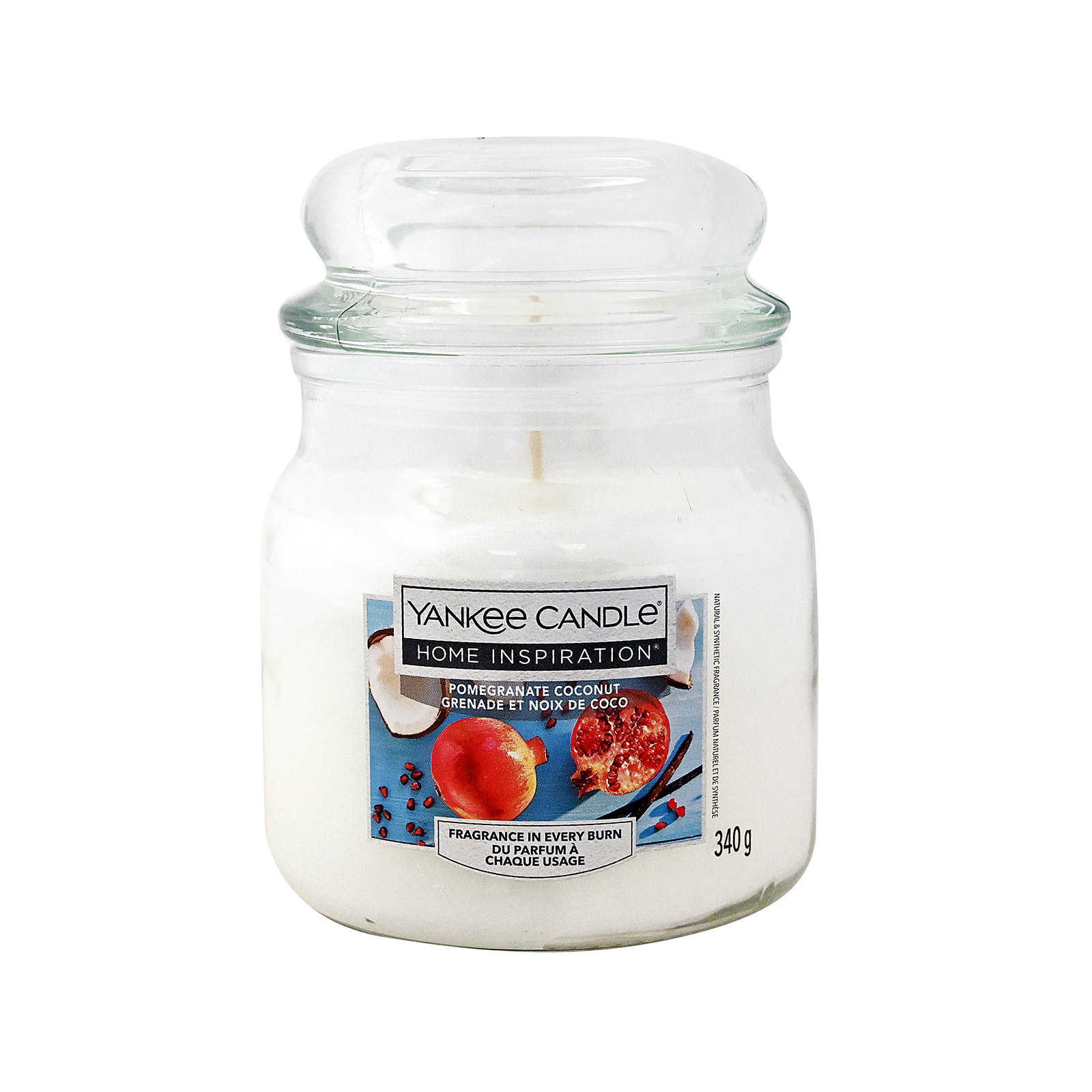Yankee Candles κερί αρωματικό pomegranate coconut 340g εικόνα 1