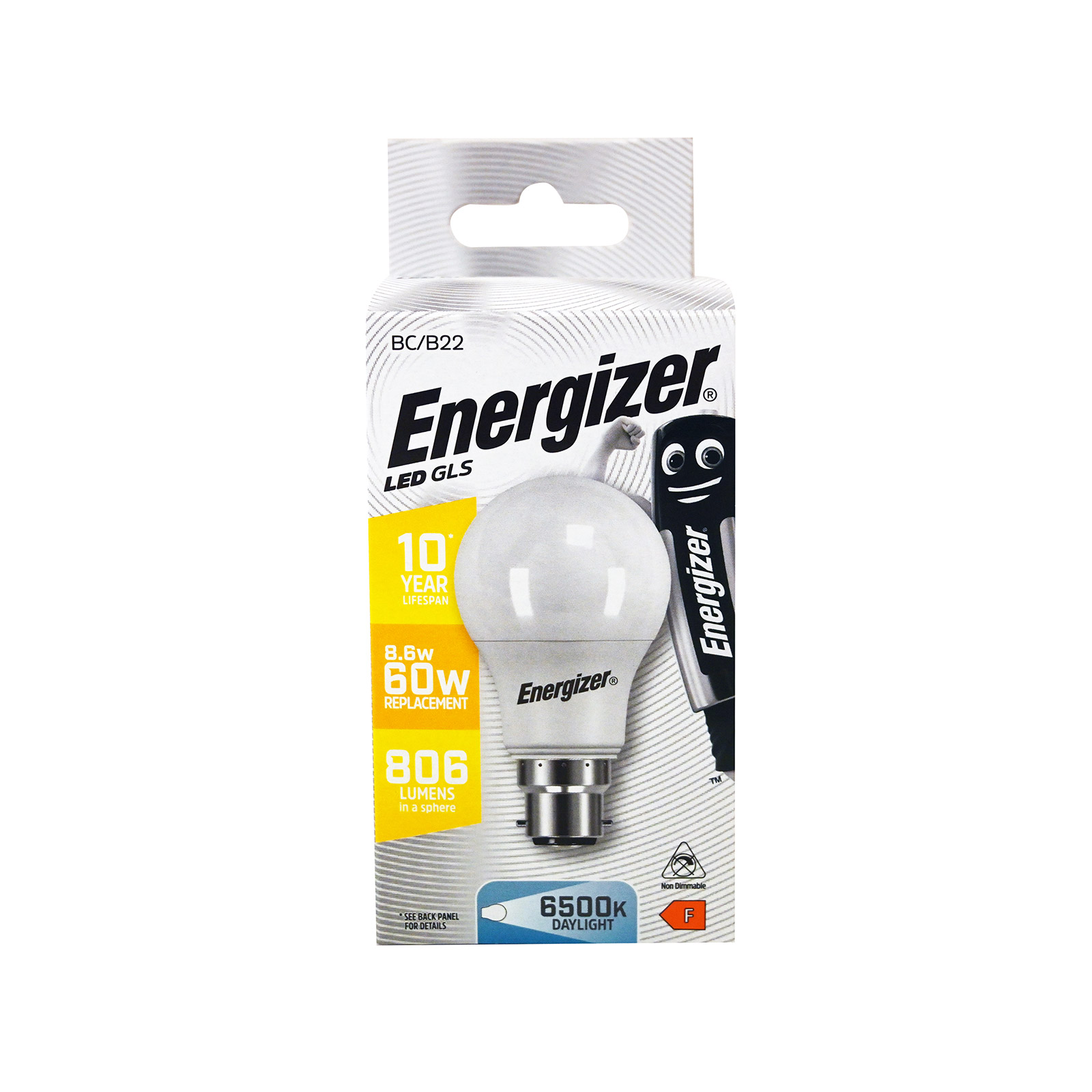 Energizer Gls a60 b22 λάμπα led βιδωτή/ λευκή εικόνα 1