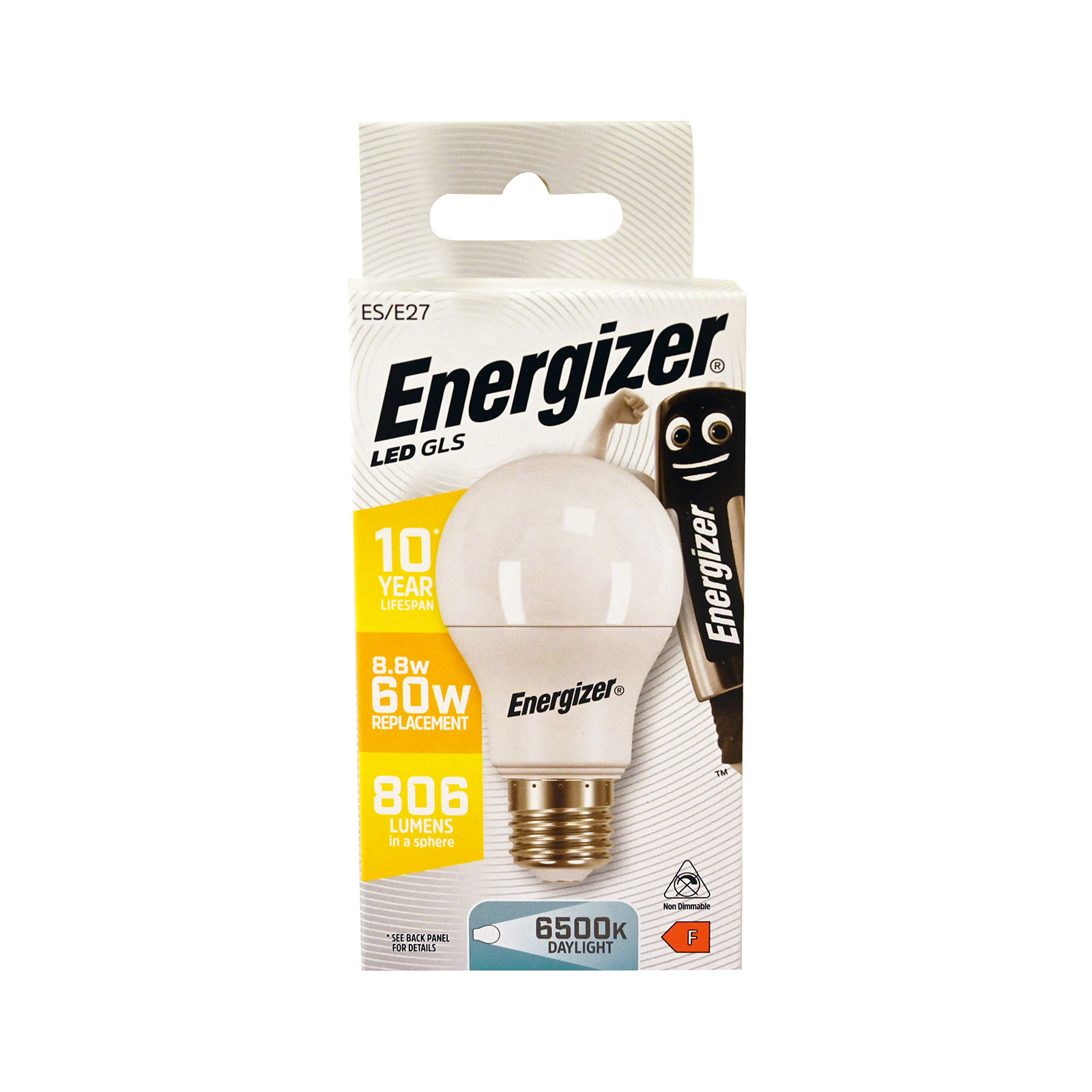 Energizer E27 λάμπα led βιδωτή/ φυσικό φως 8,2w εικόνα 1