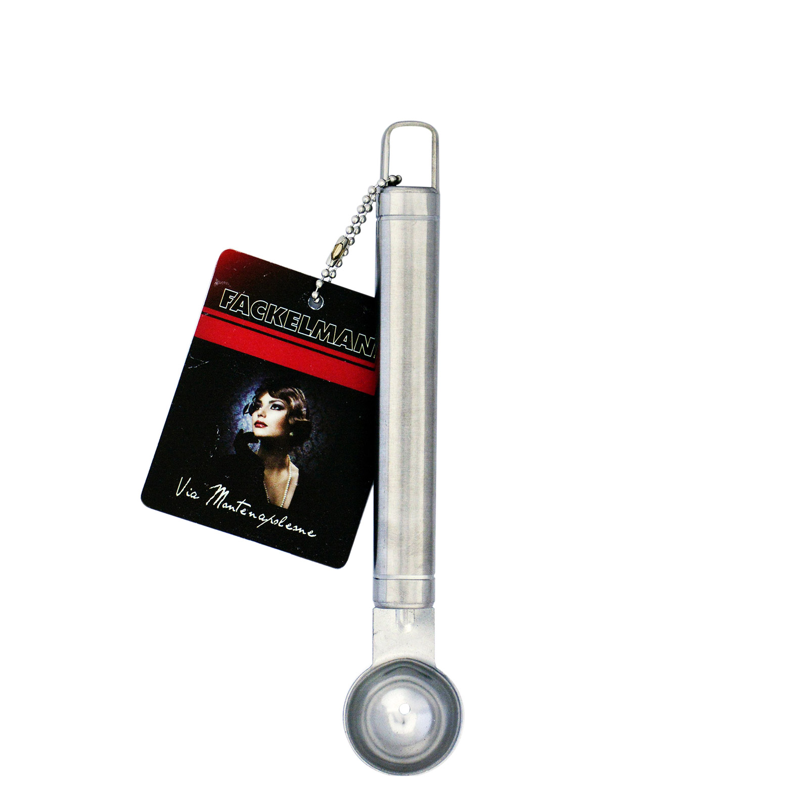 Fackelmann κουτάλα καθαρισμού φρούτων inox εικόνα 1