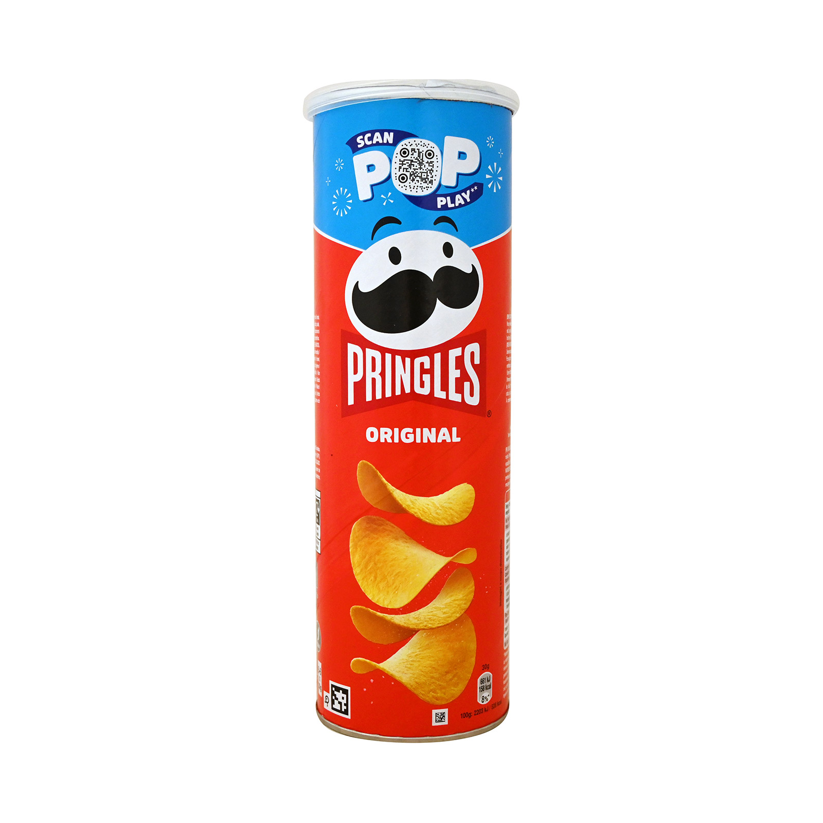 Pringles τσιπς πατατάκια original σνακ 165g εικόνα 1