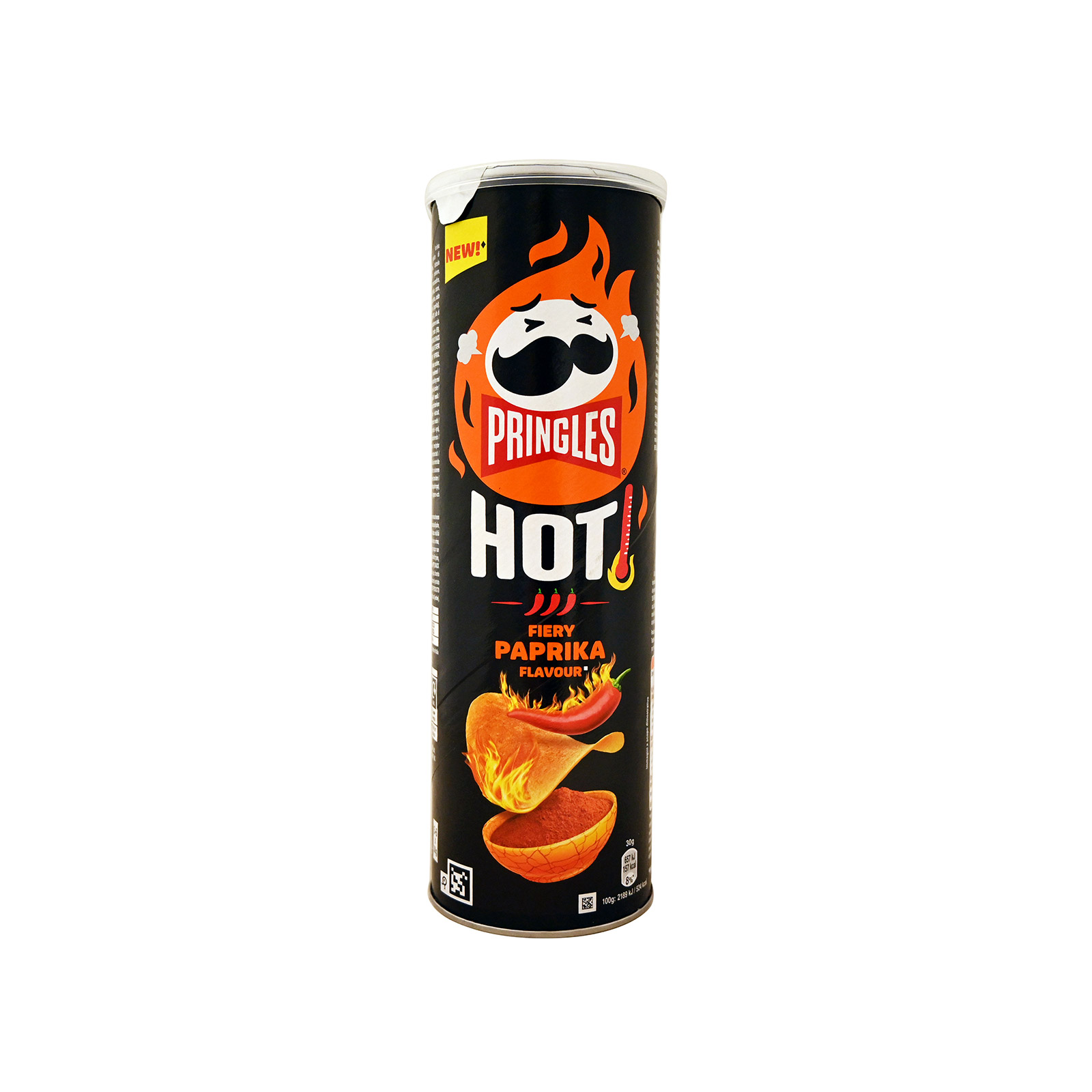 Pringles Hot τσιπς πατατάκια fiery paprika 160g εικόνα 1