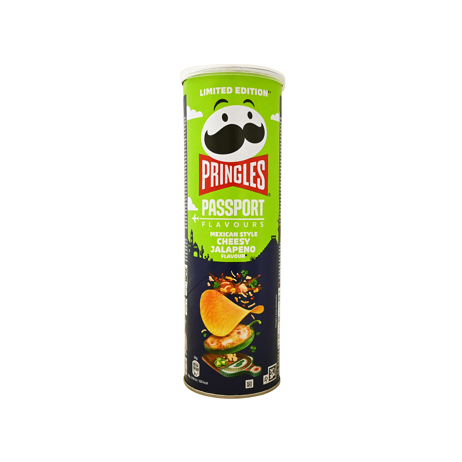 Pringles Passport potato chips mexican style cheesy jalapeno 165g image 1