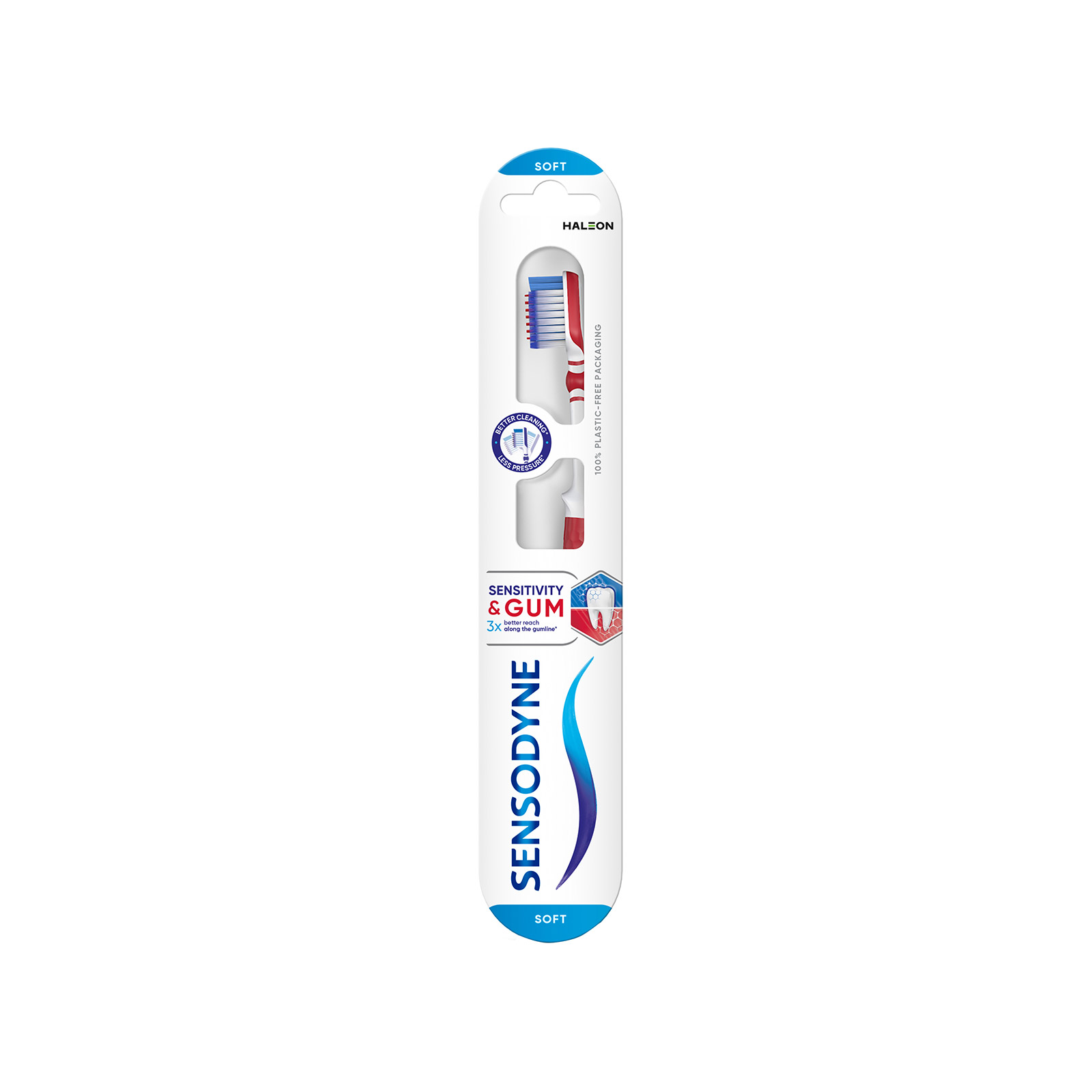 Sensodyne Sensitivity & gum οδοντόβουρτσα soft - κόκκινο εικόνα 1
