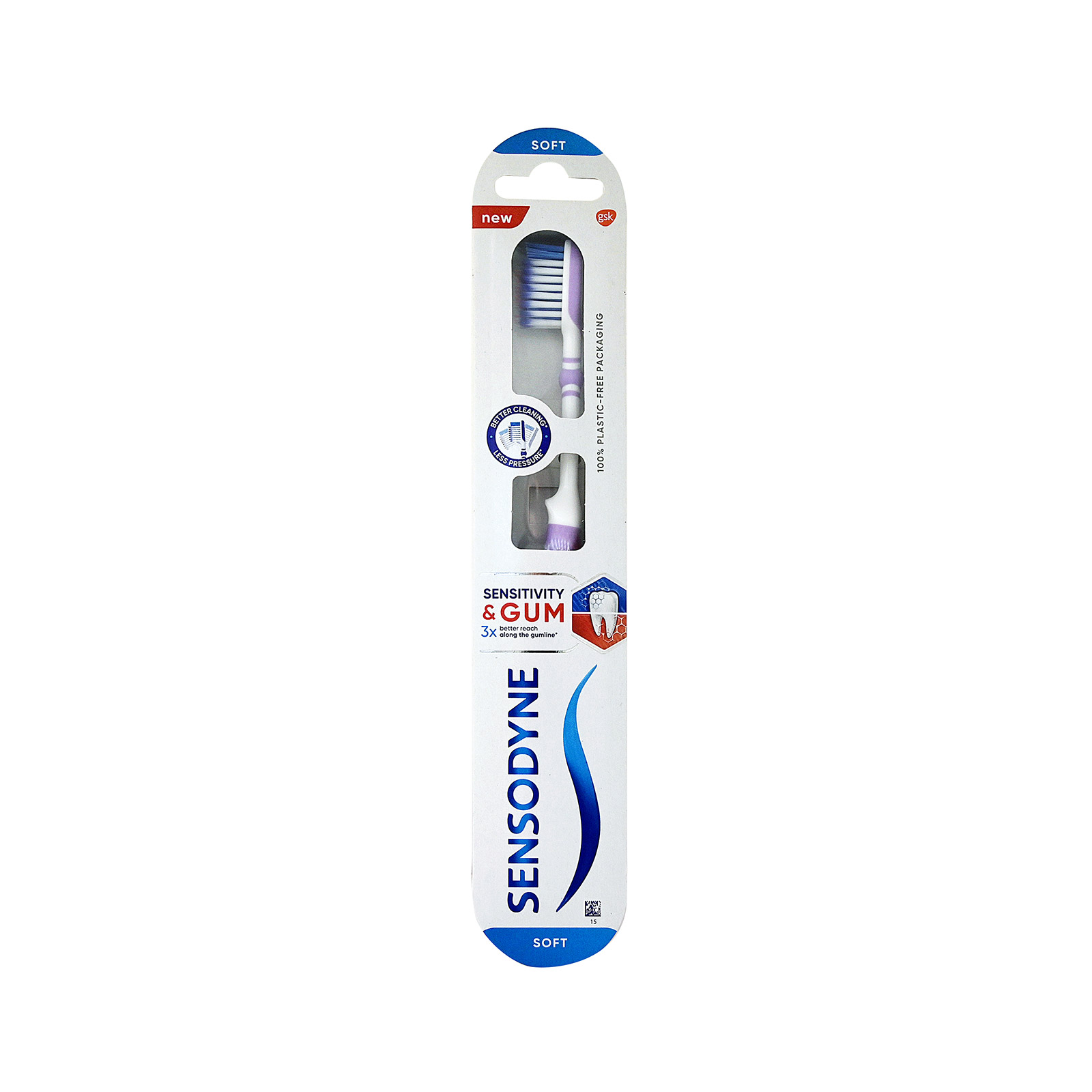 Sensodyne Sensitivity & gum οδοντόβουρτσα soft - λιλά εικόνα 1