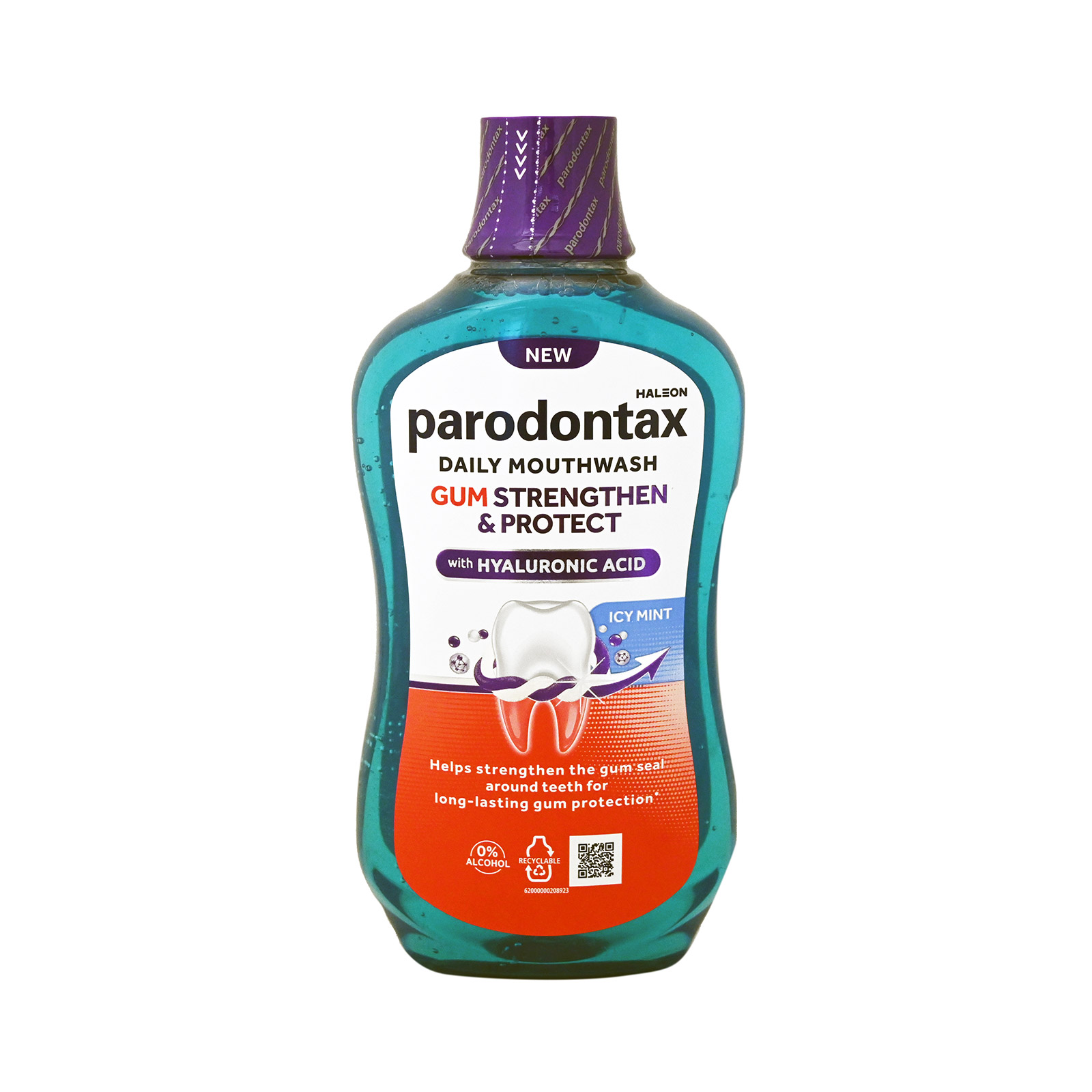 Paradontax στοματικό διάλυμα ice mint 500ml εικόνα 1