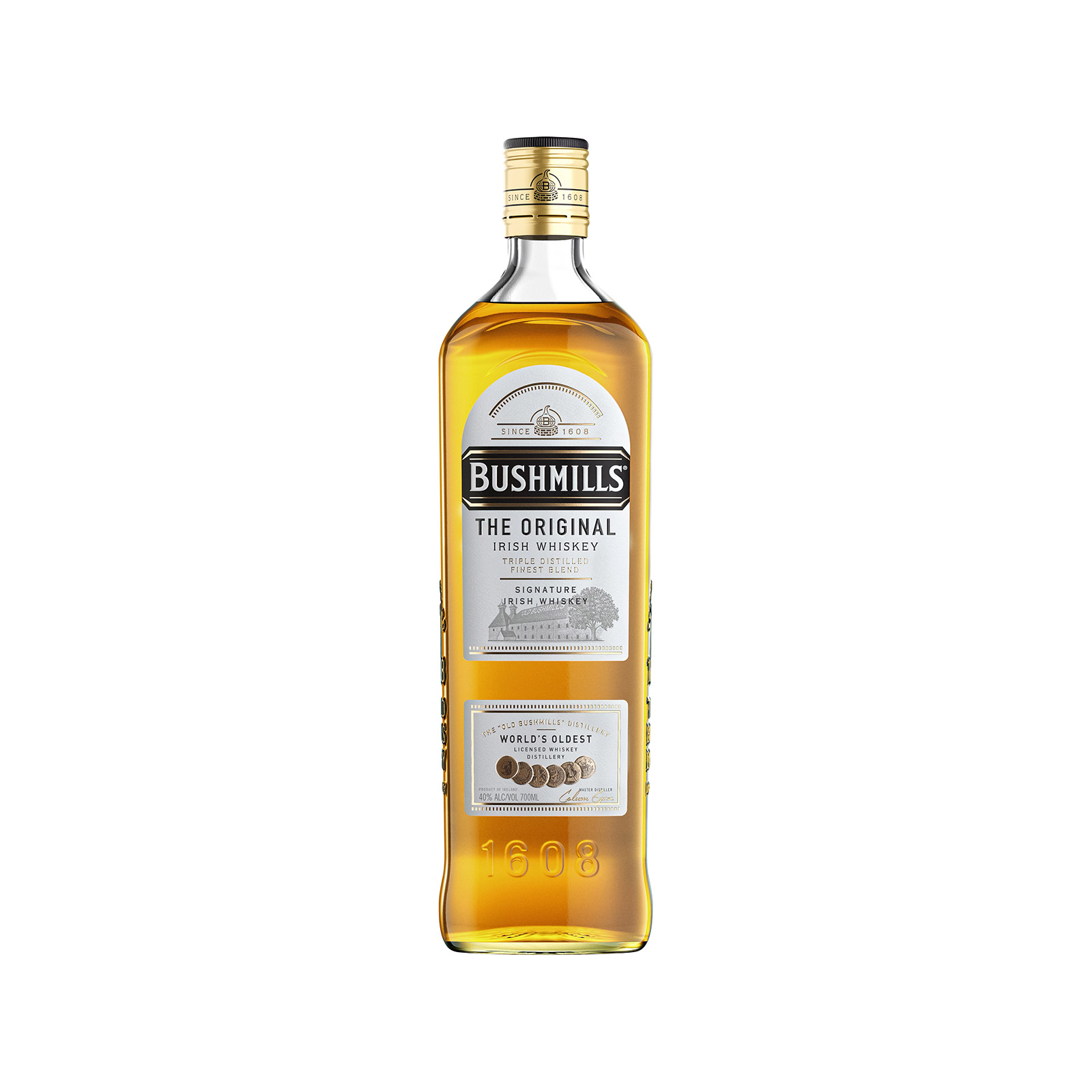 Bushmills Triple Distilled ουίσκι blended original 700ml εικόνα 1