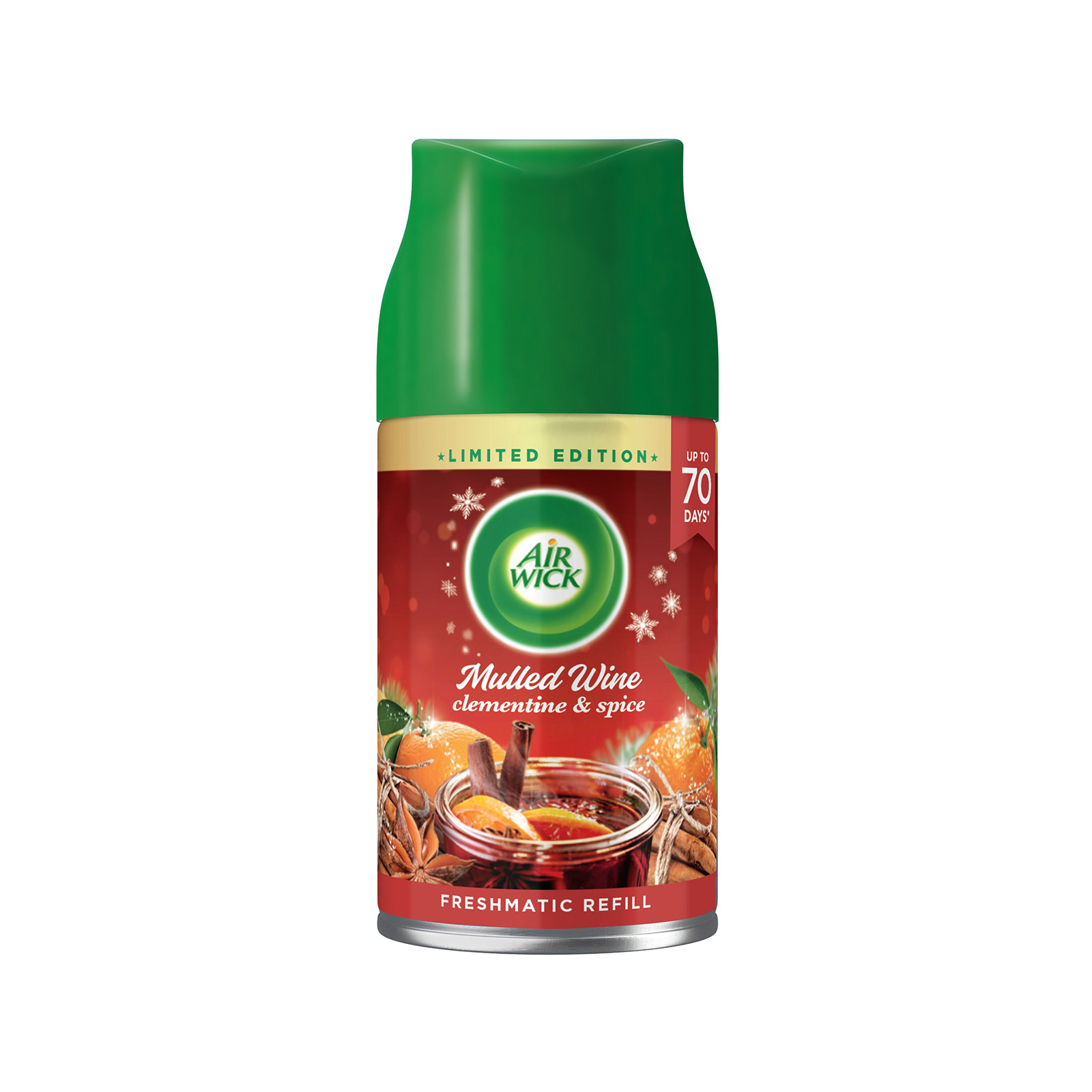 Airwick Freshmatic ανταλλακτικό αρωματικό χώρου spray mulled wine 250ml εικόνα 1