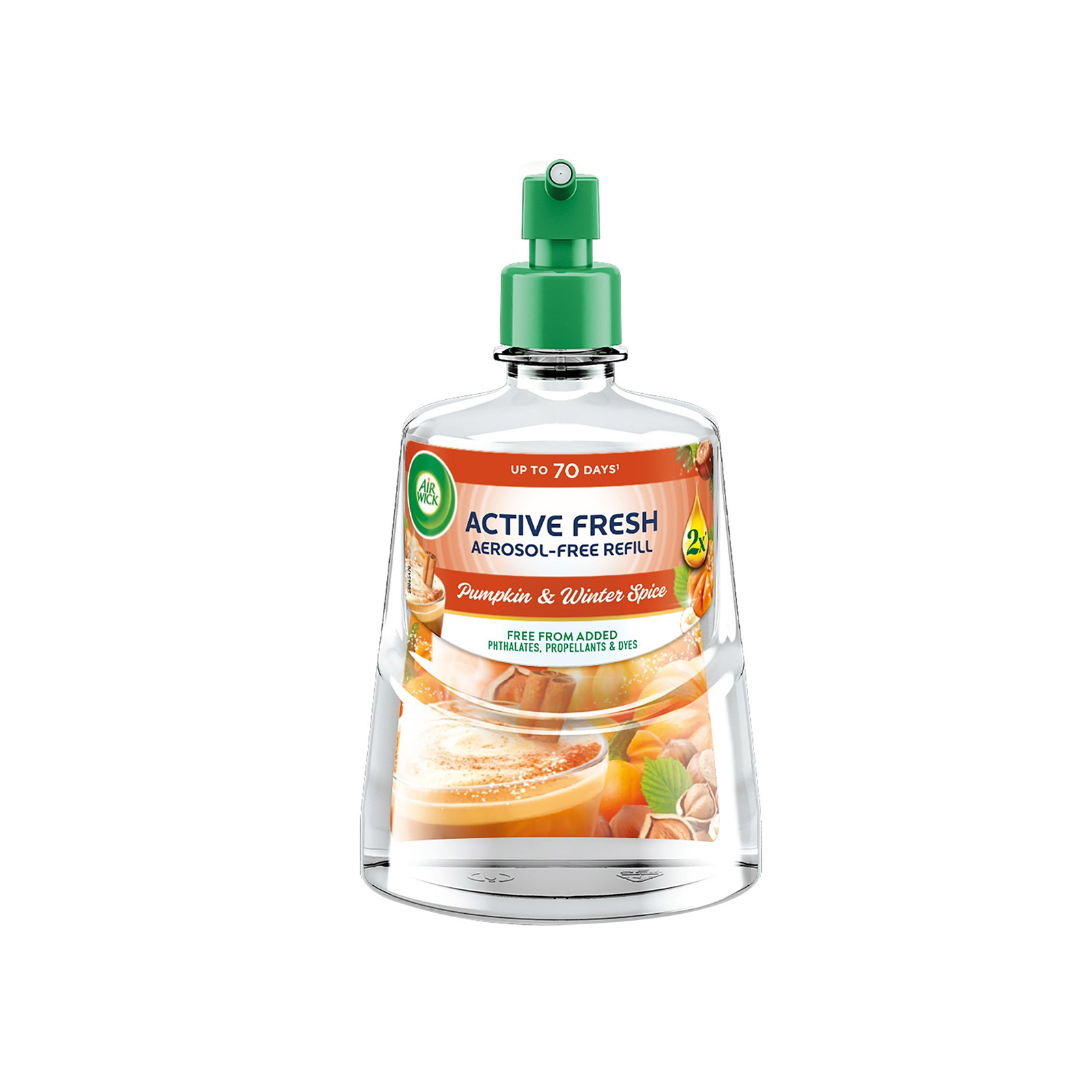 Airwick Pumpkin ανταλλακτικό αρωματικό χώρου αυτόματης συσκευής fresh 228ml εικόνα 1