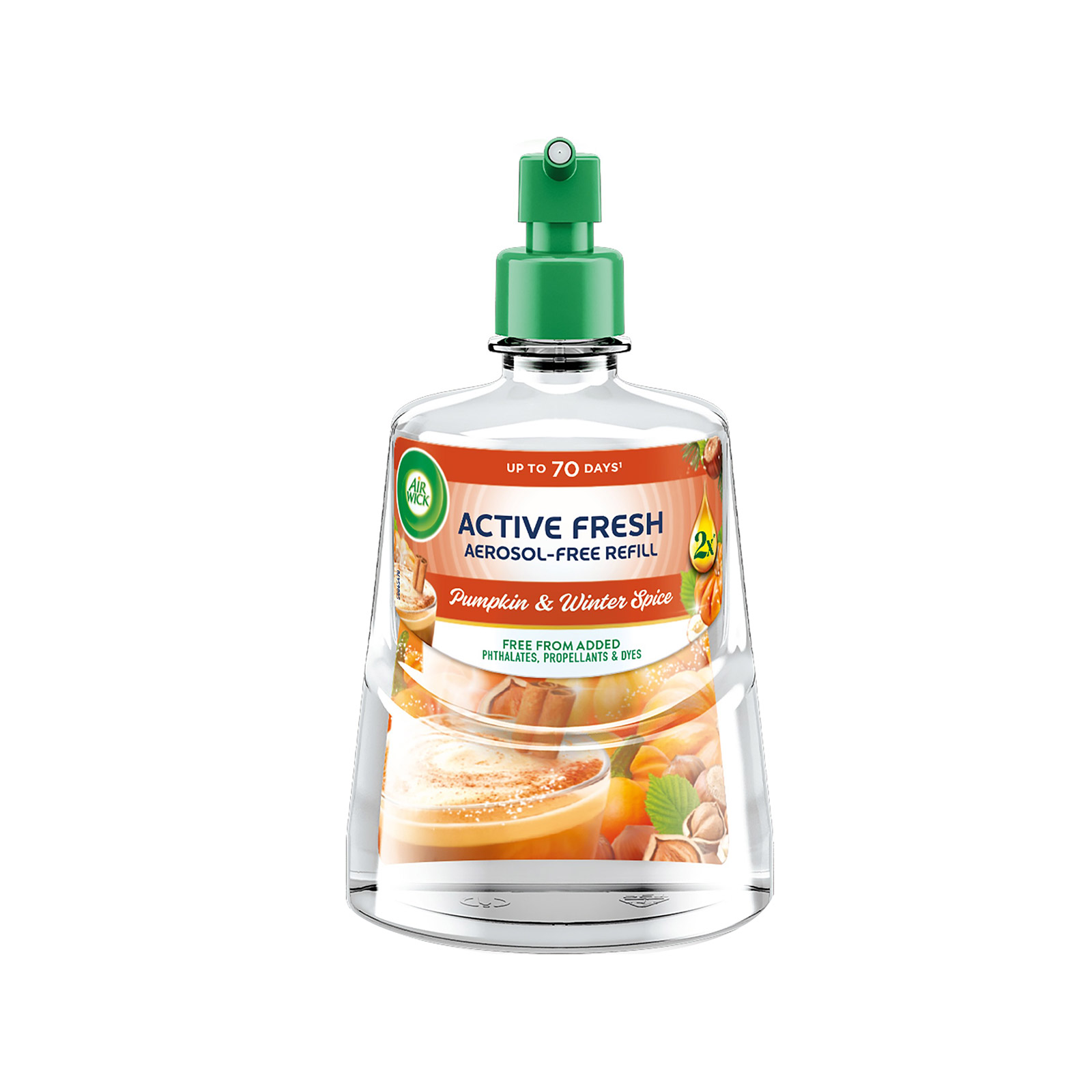 Airwick Pumpkin ανταλλακτικό αρωματικό χώρου αυτόματης συσκευής fresh 228ml εικόνα 1