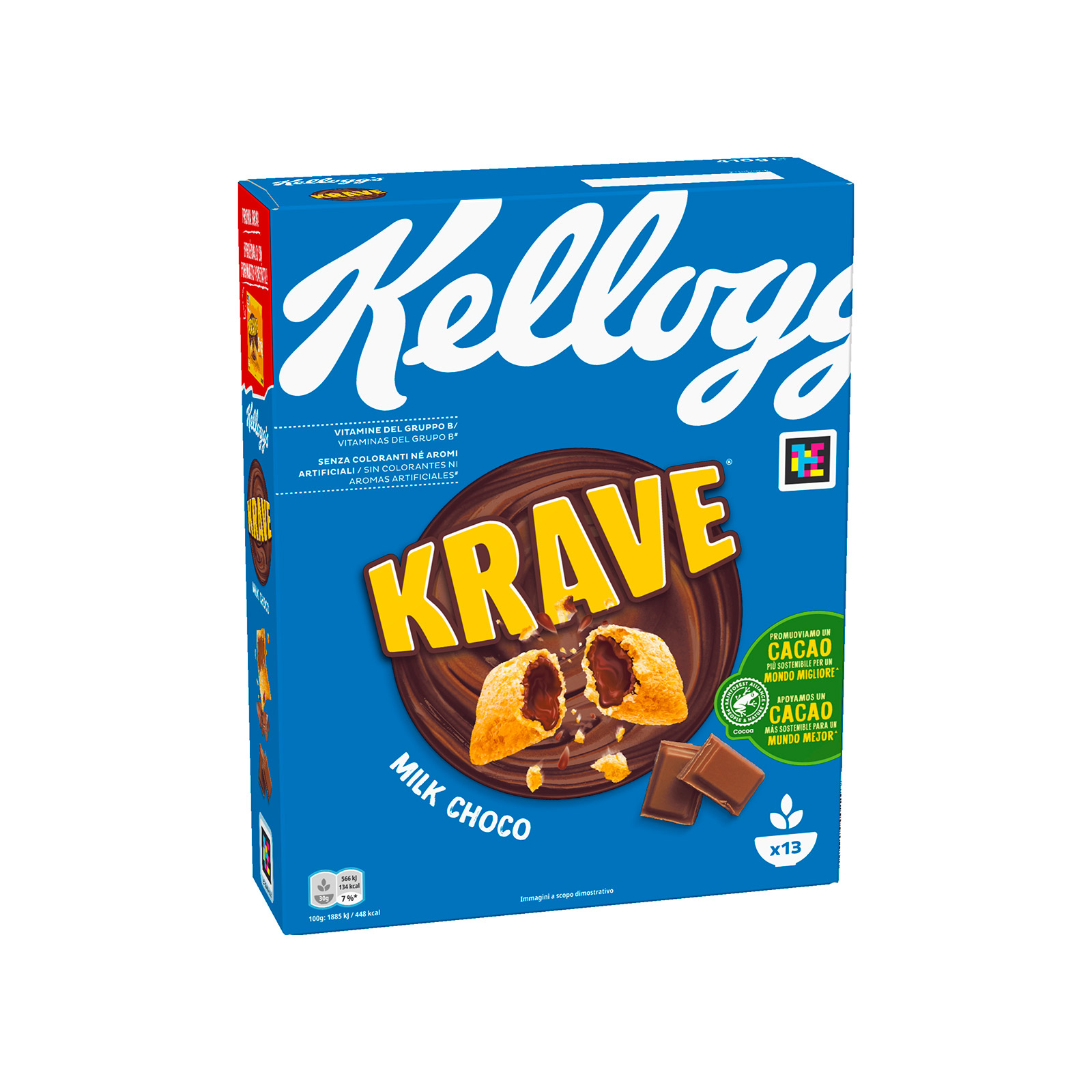 Kellogg's Krave δημητριακά milk choco 410g εικόνα 1