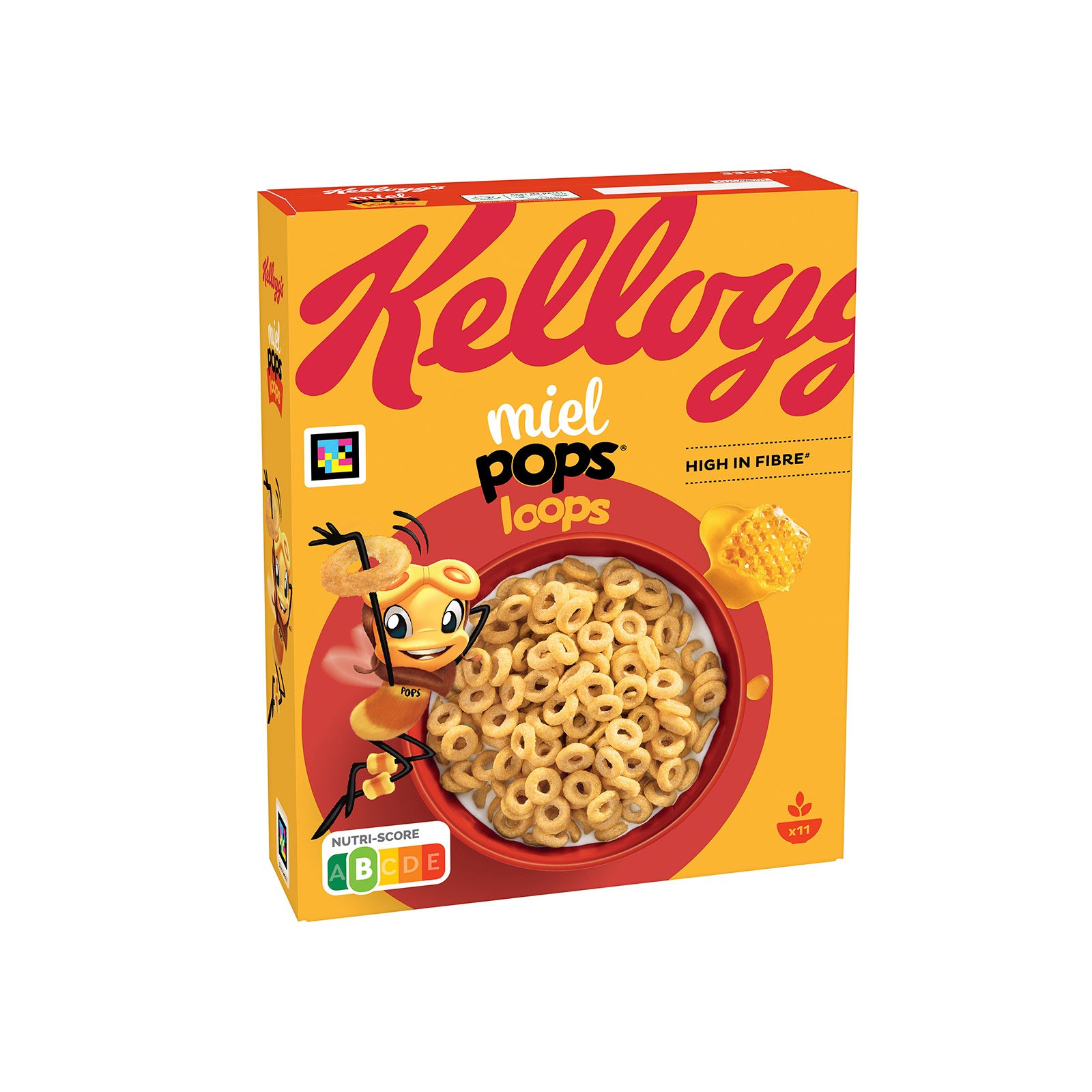 Kellogg's Miel pops loops δημητριακά 330g εικόνα 1