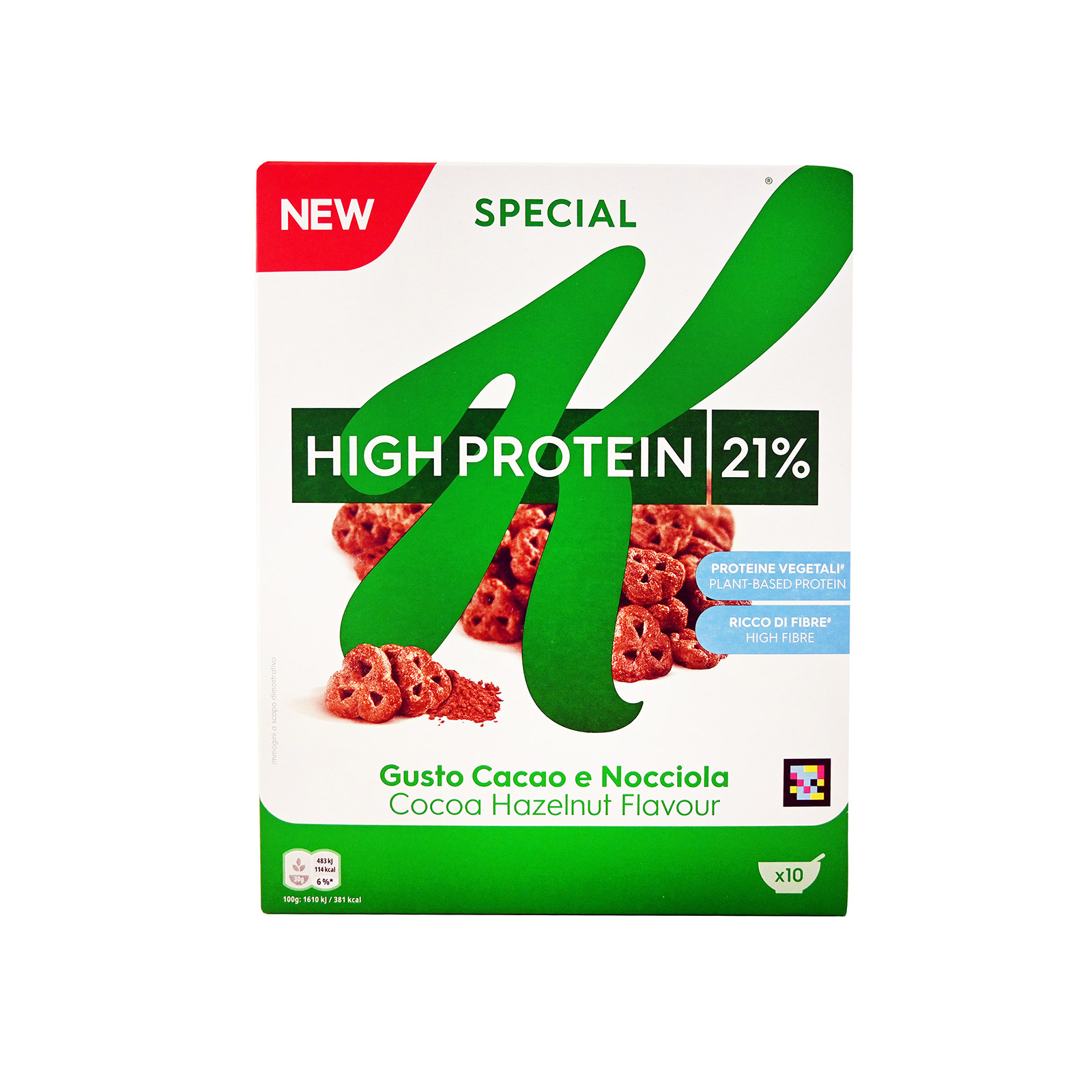 Kellogg's Special k - high protein δημητριακά cocoa hazelnut 320g εικόνα 1
