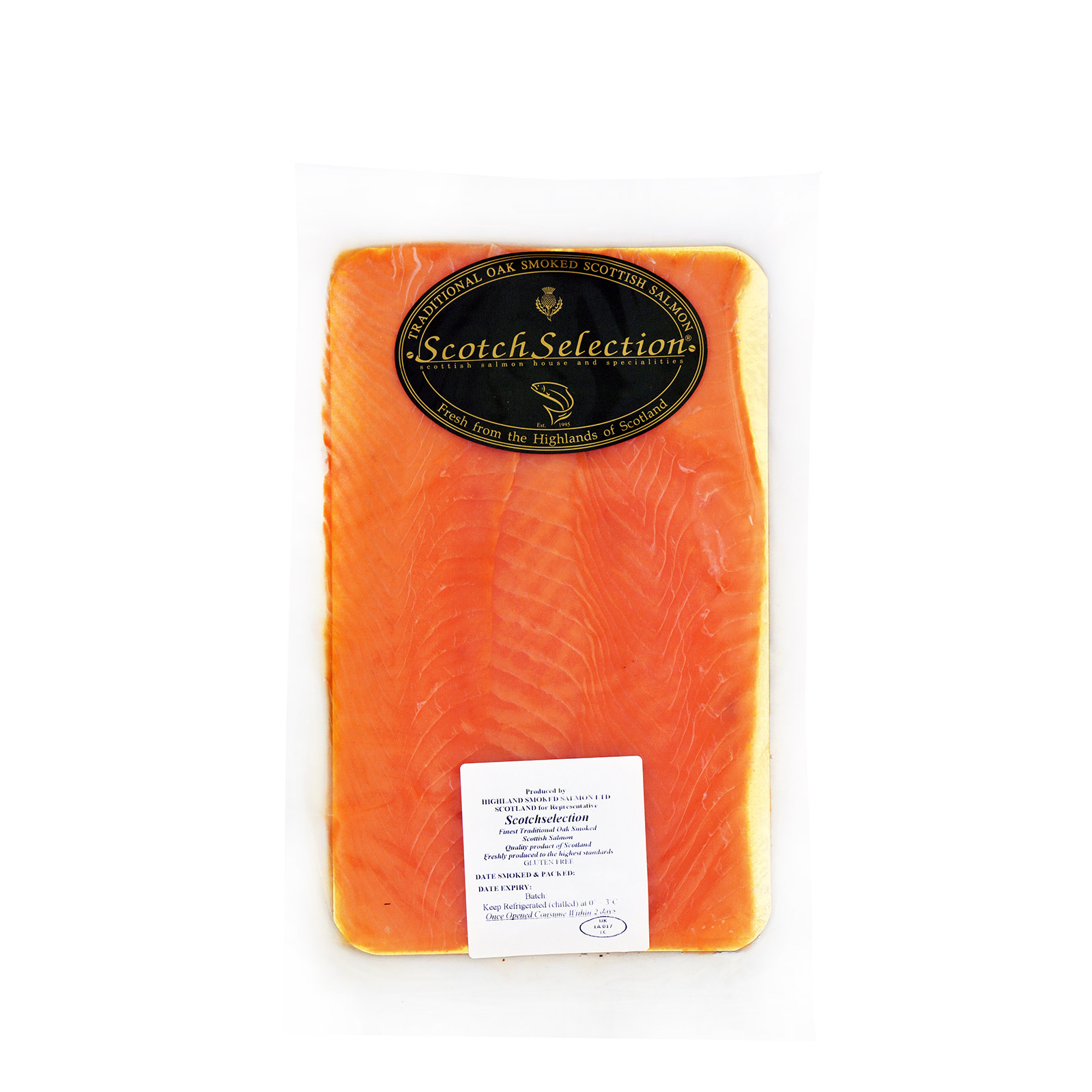 Scotch Selection σολομός καπνιστός τυποποιημένος 200g εικόνα 1