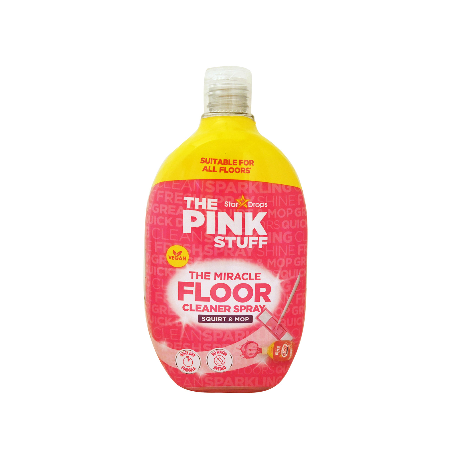 The Pink Stuff floor cleaner spray no rinse, ready to use 750ml image 1