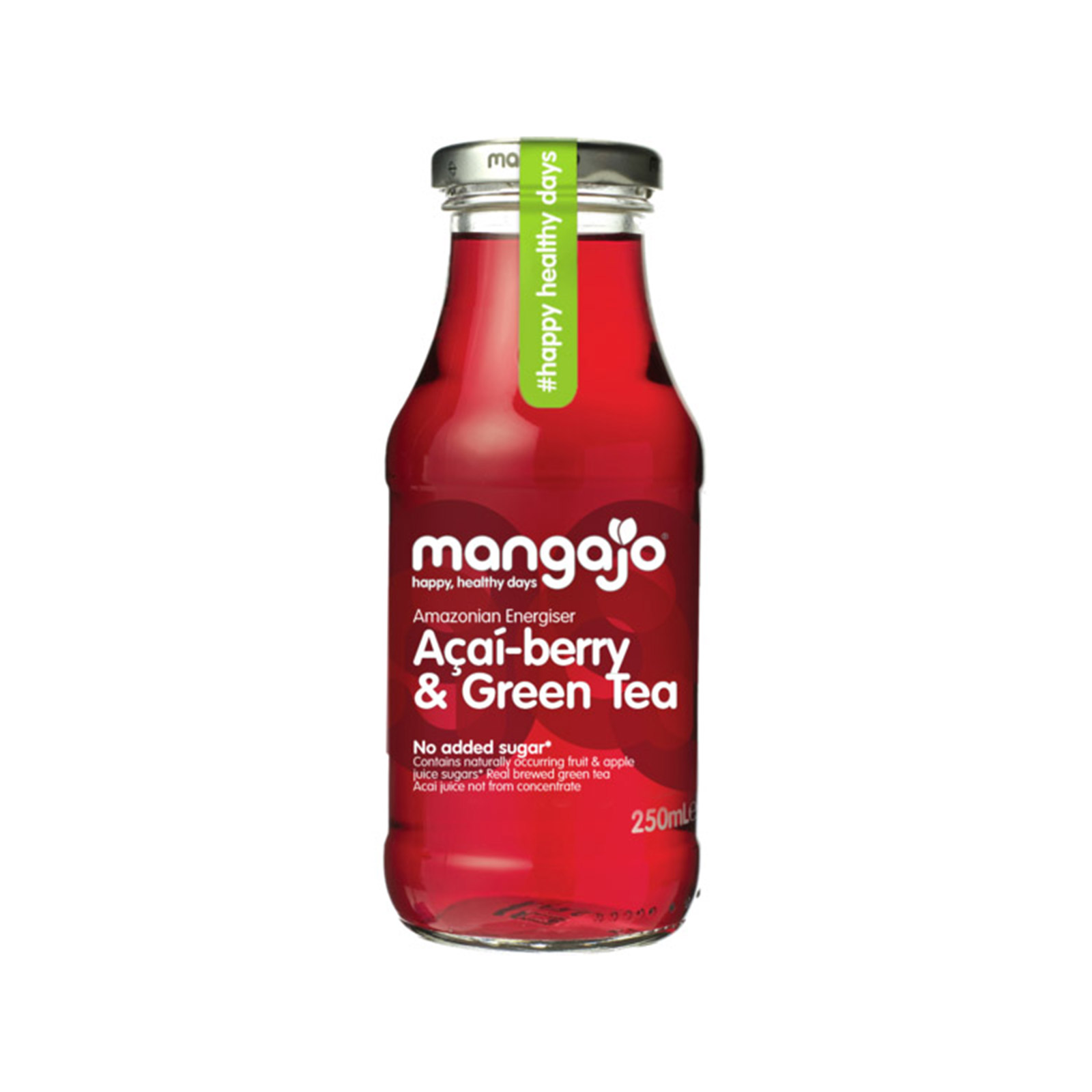 Mangajo αναψυκτικό χωρίς ανθρακικό/ με εκχύλισμα τσαγιού & χυμό αcai 250ml εικόνα 1