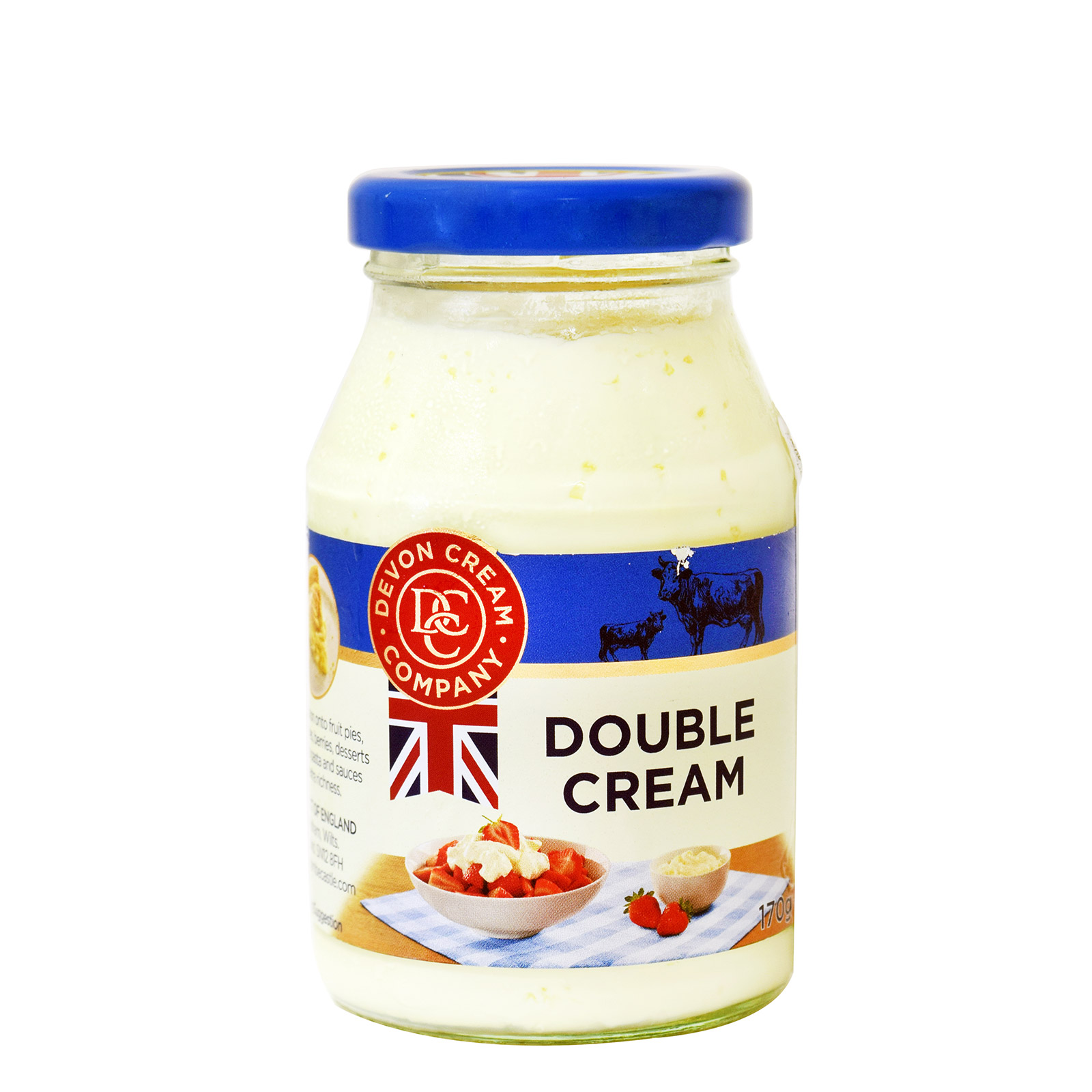 The Devon Cream Company Double cream κρεμα παστεριωμένη αγελάδος 170g εικόνα 1