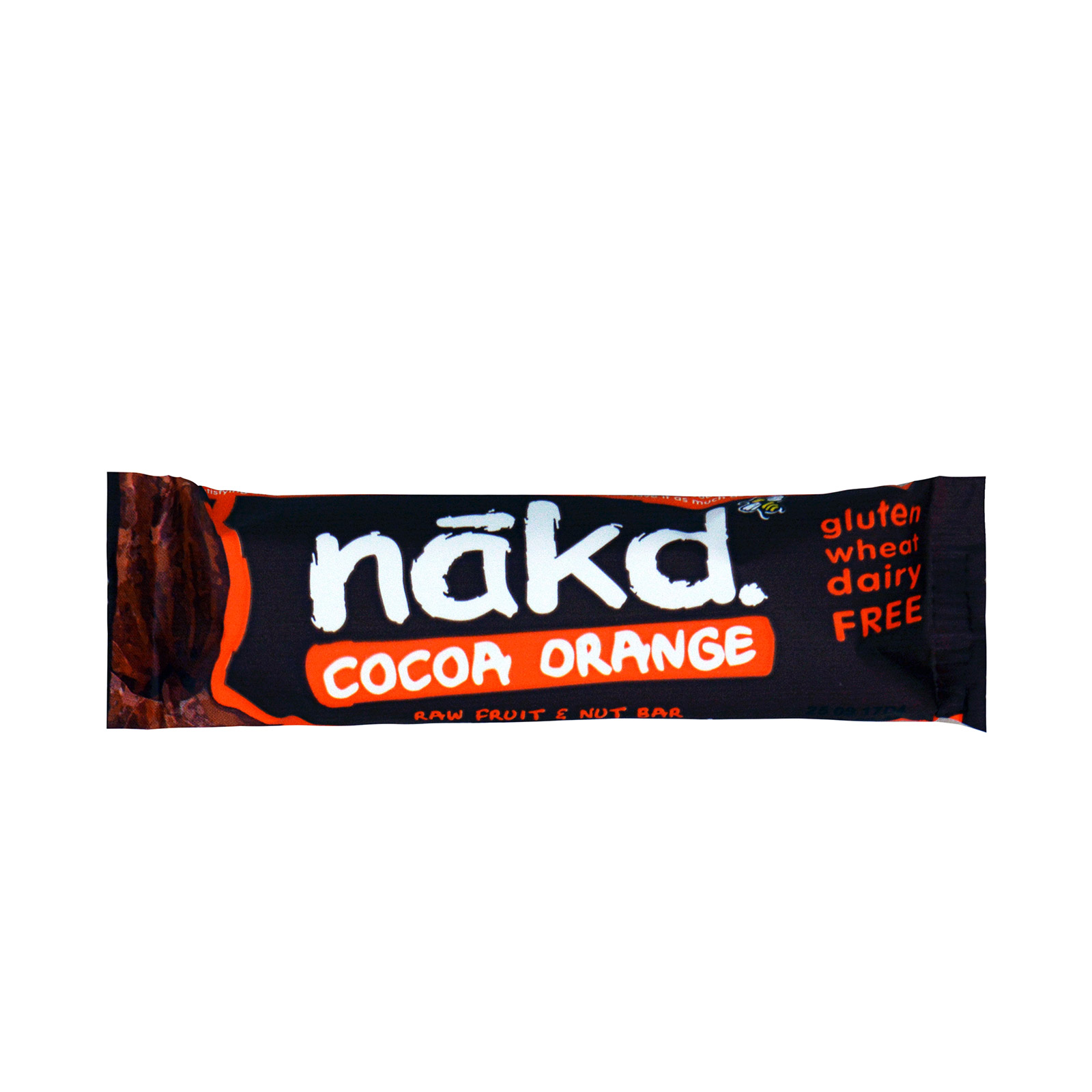 Nakd μπάρα φρούτων & ξηρών καρπών cocoa orange 35g εικόνα 1