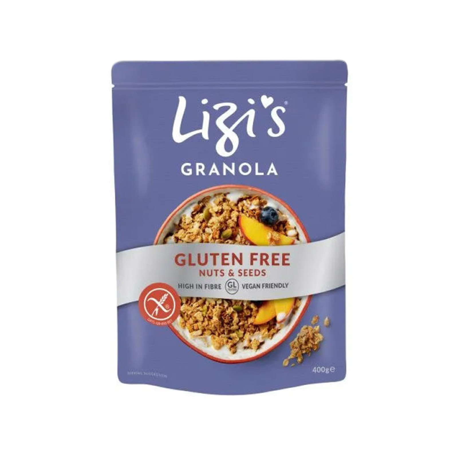Lizi's δημητριακά granola βρώμης 400g εικόνα 1