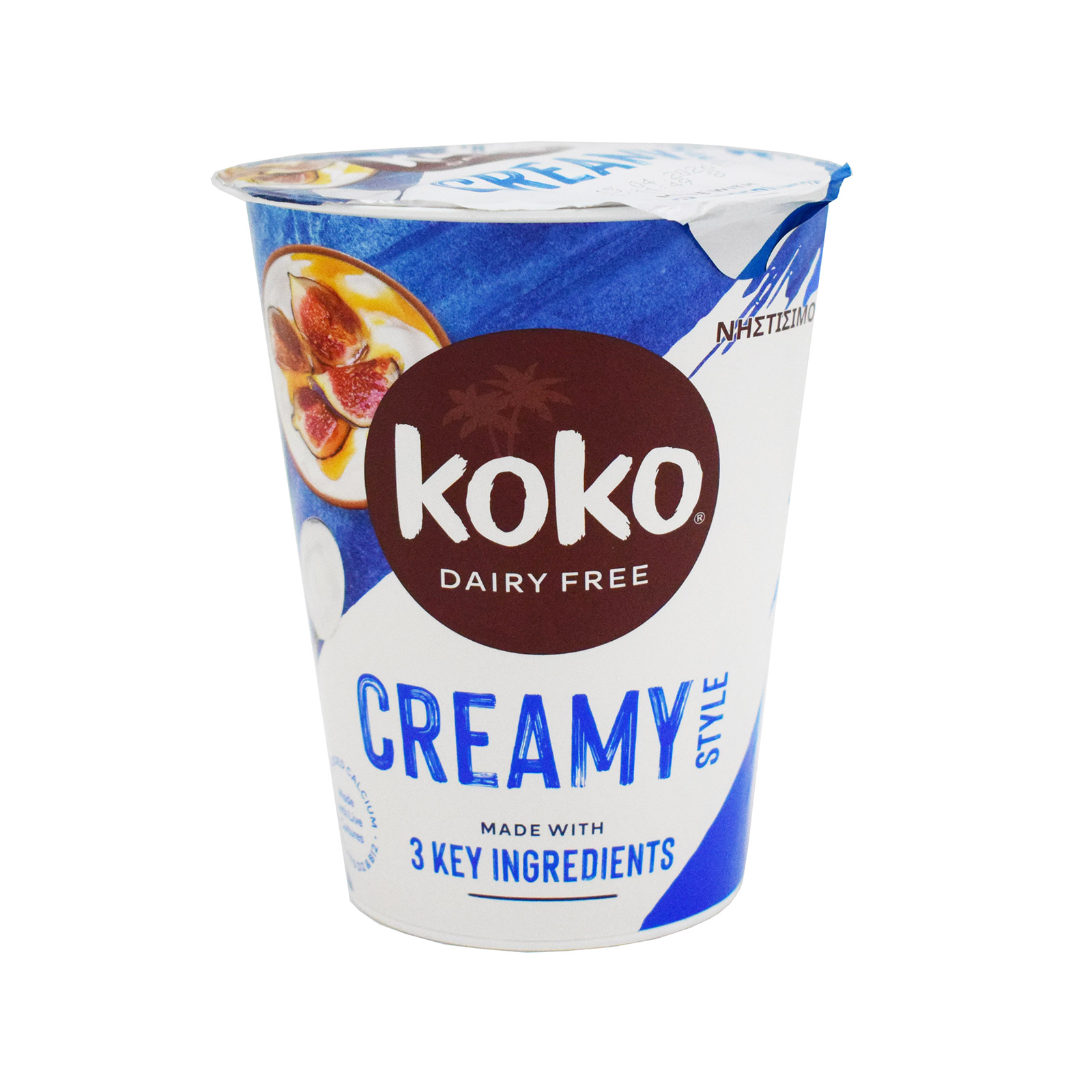 Koko Greek Style creamy style επιδόρπιο φυτικό καρύδας 350g εικόνα 1