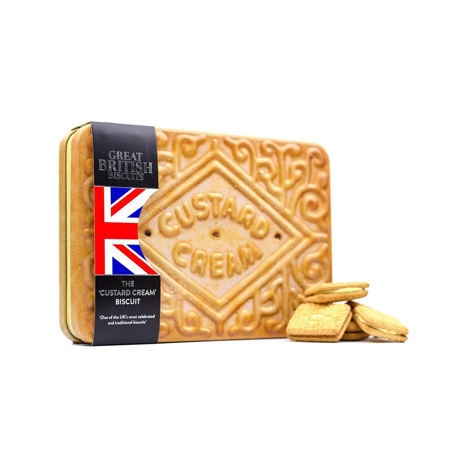 Silver Crane μπισκότα custard cream 450g εικόνα 1