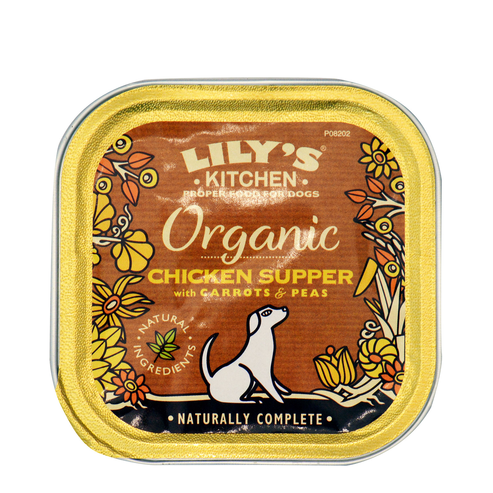 Lily's Kitchen τροφή σκύλου chicken supper with carrots & peas 150g εικόνα 1