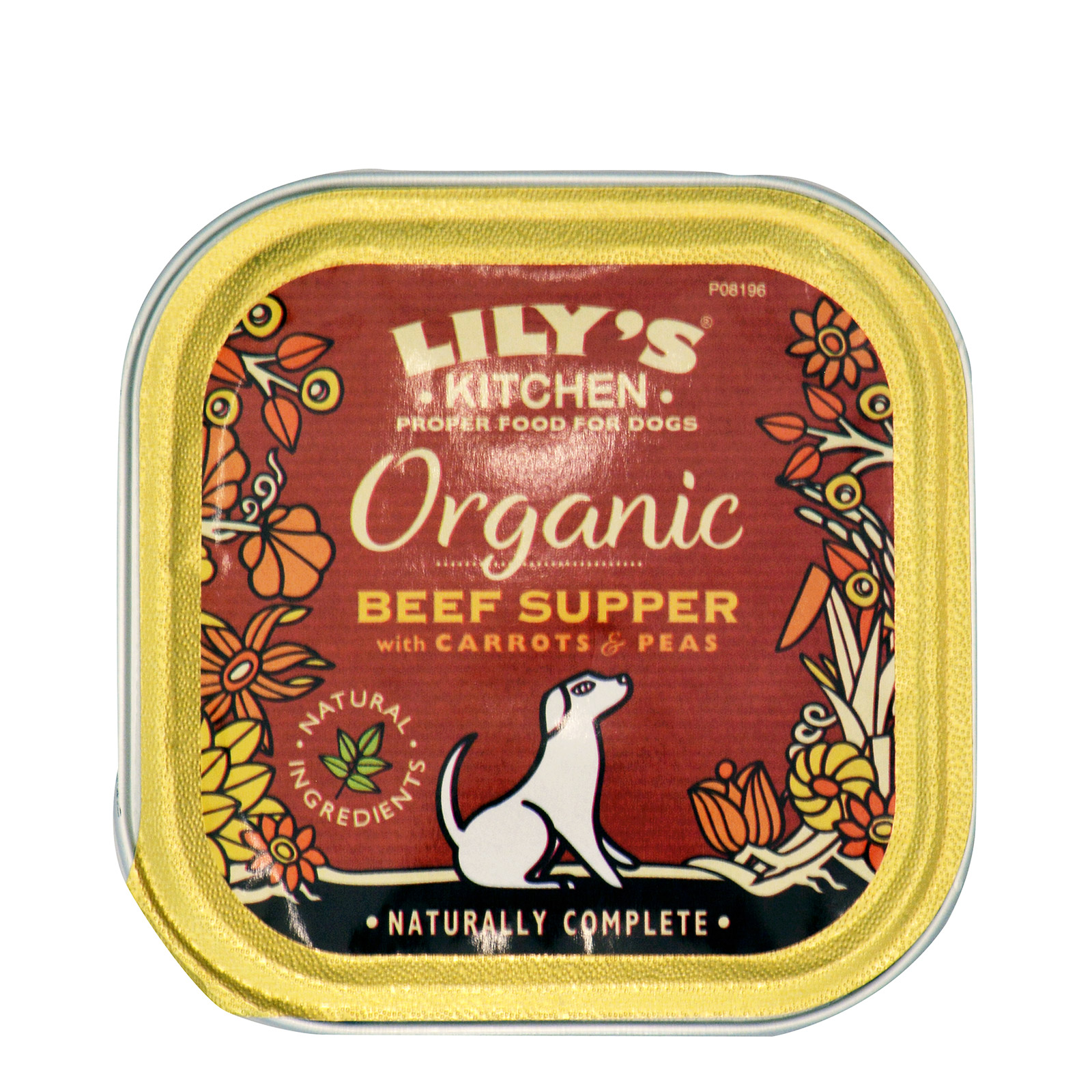 Lily's Kitchen τροφή σκύλου beef supper with carrots & peas 150g εικόνα 1