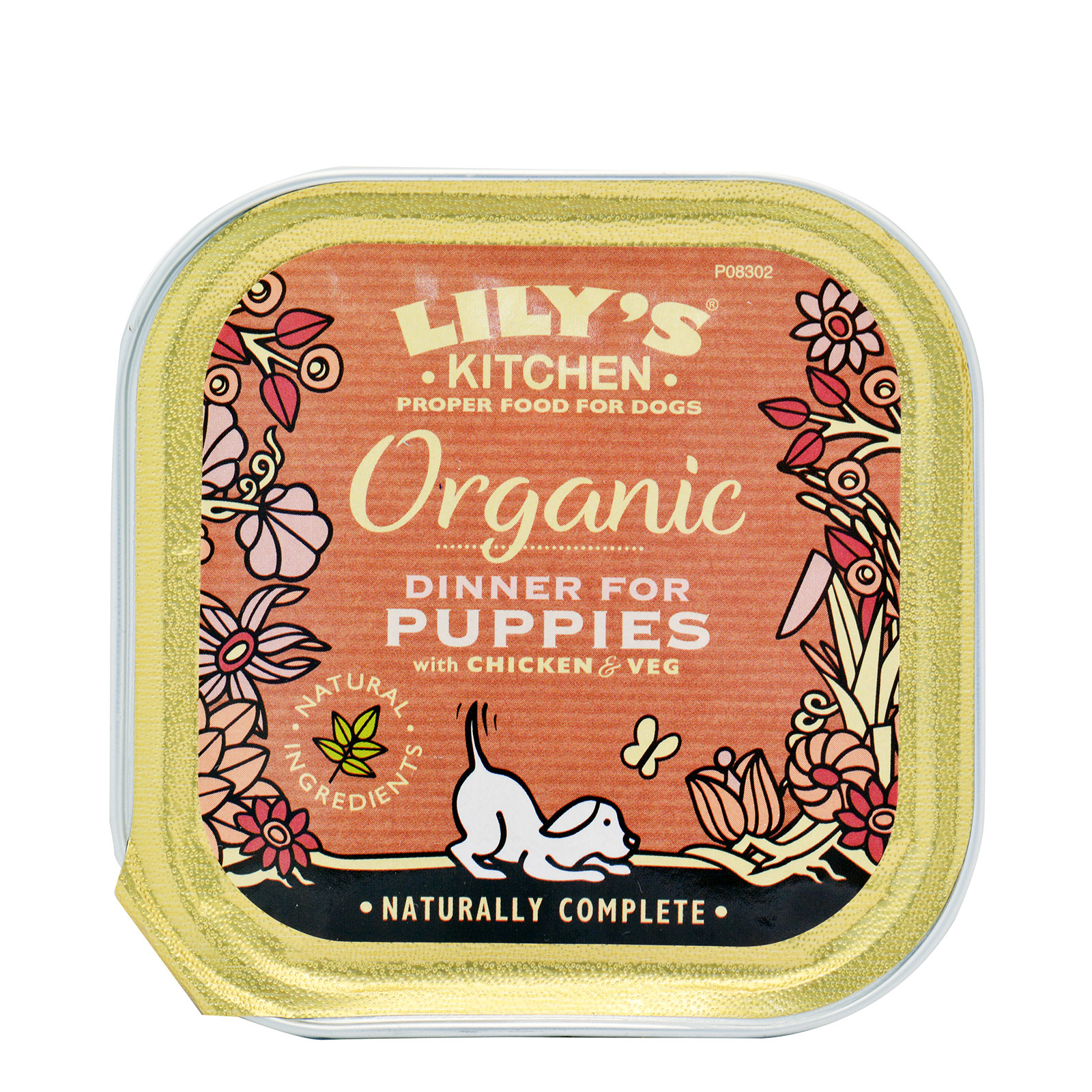 Lily's Kitchen Dinner for puppies τροφή σκύλου with chicken & veg 150g εικόνα 1