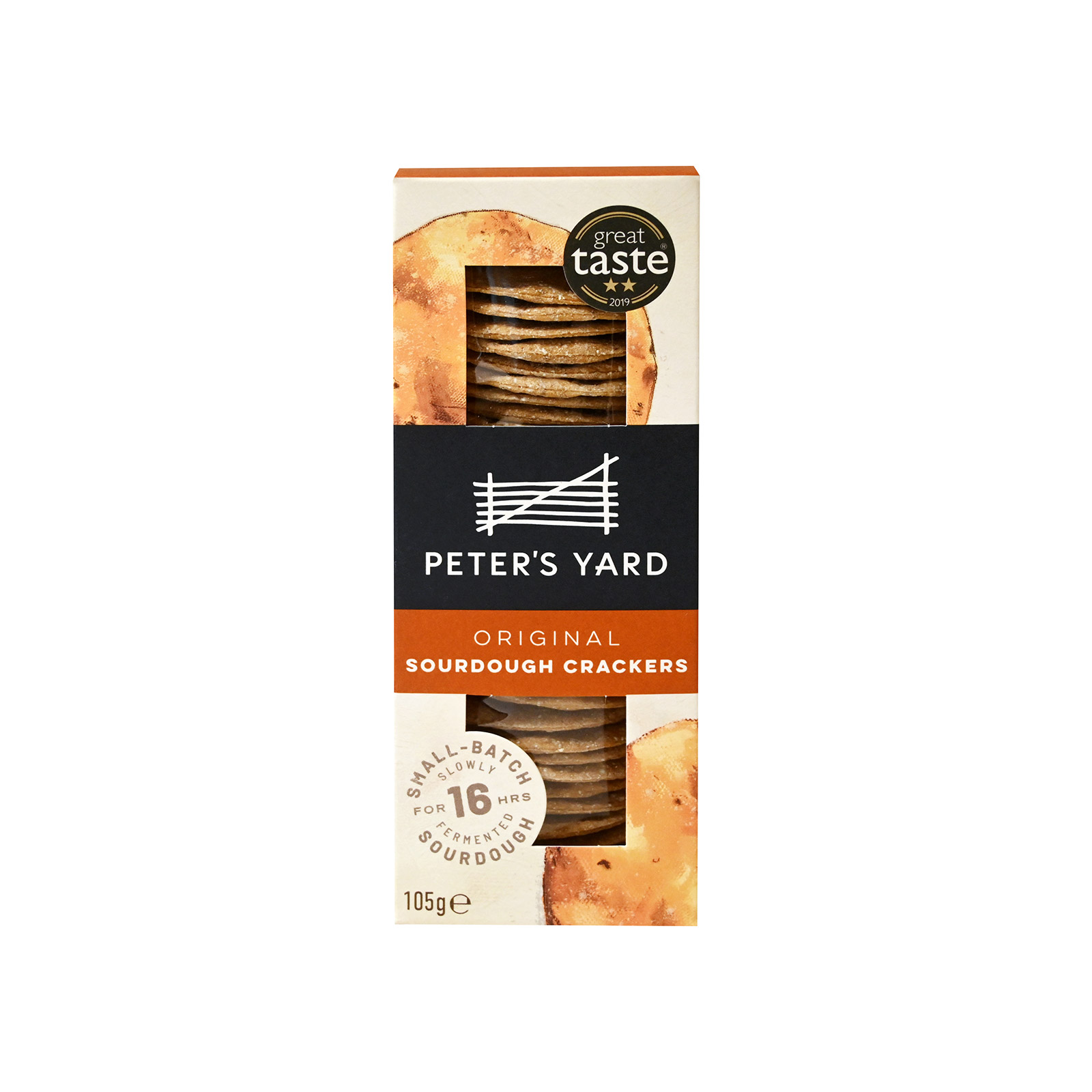 Peter's Yard Original κράκερ sourdough 105g εικόνα 1