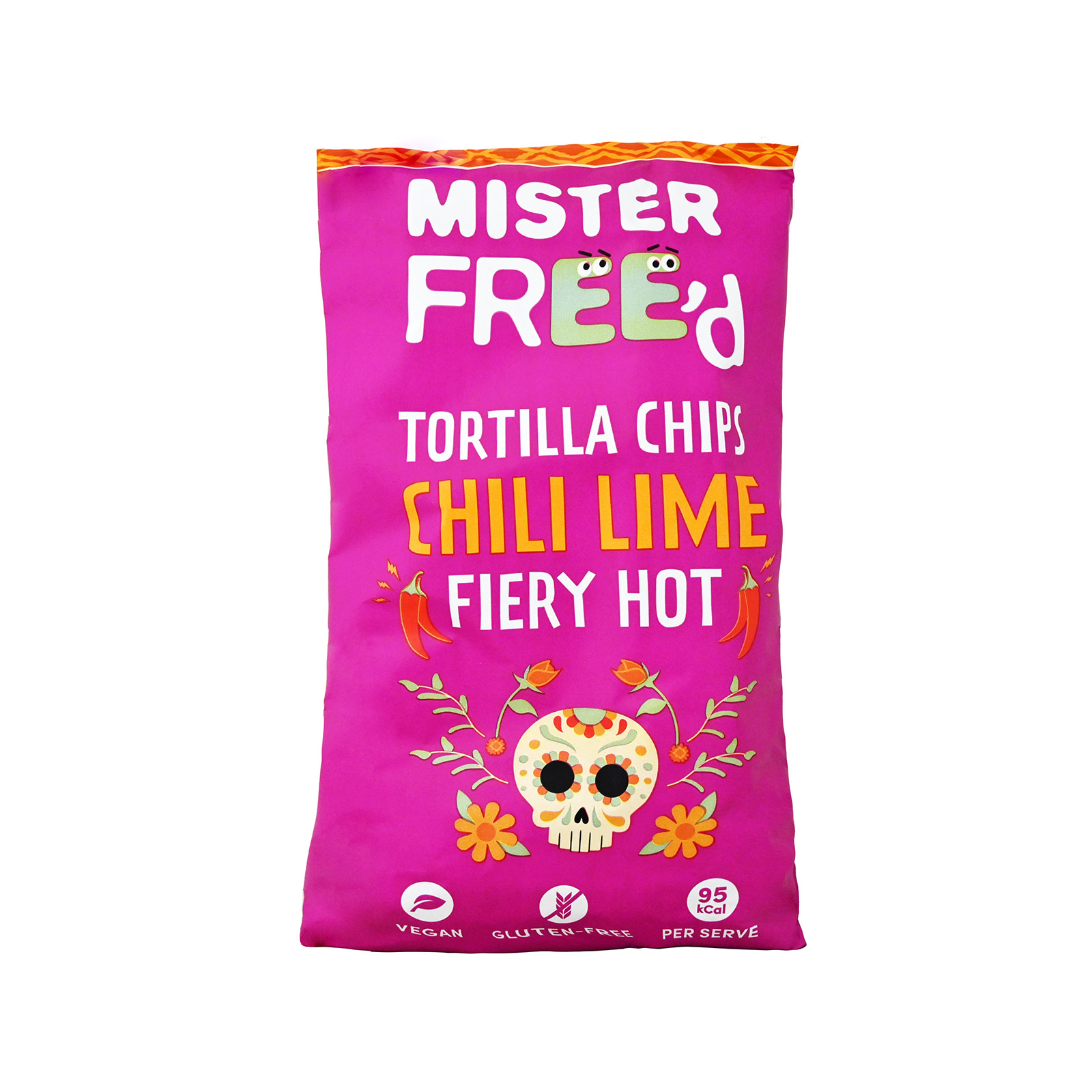 Mister Free' D tortilla chips chilli lime 135g image 1
