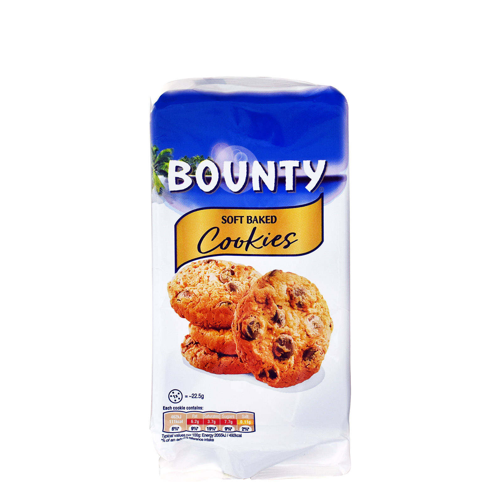 Bounty μπισκότα cookies soft 180g εικόνα 1