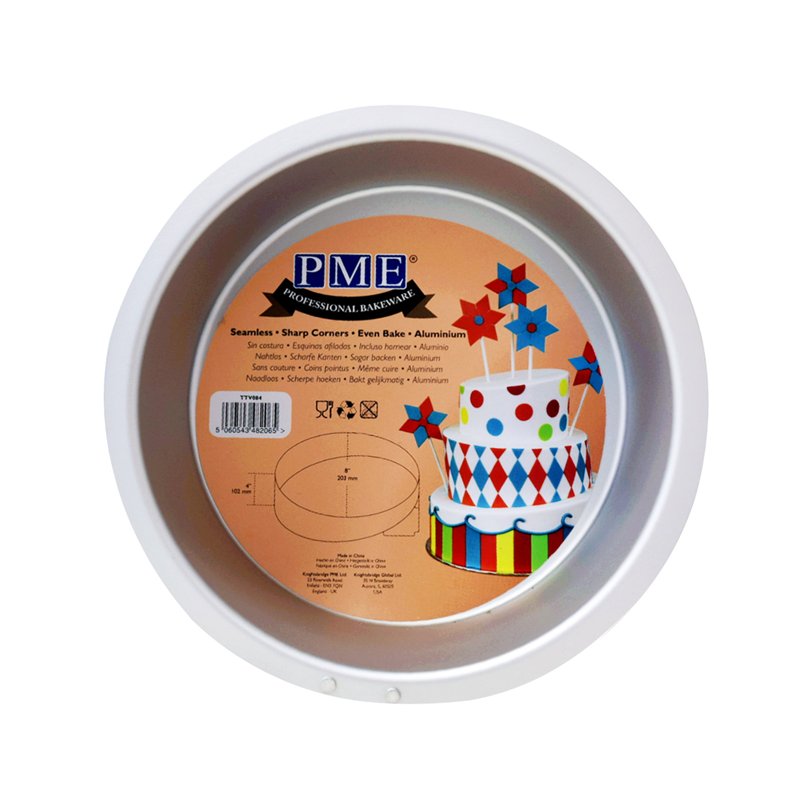 Pme ταψί αλουμινιου στρογγυλό 20cm εικόνα 1