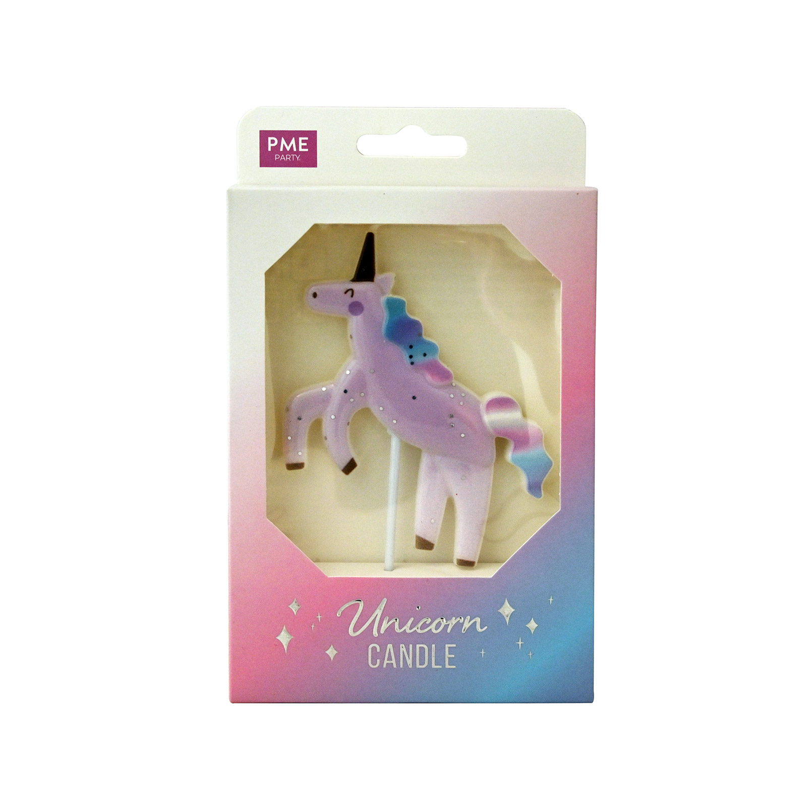 Pme Unicorn κερί topper εικόνα 1