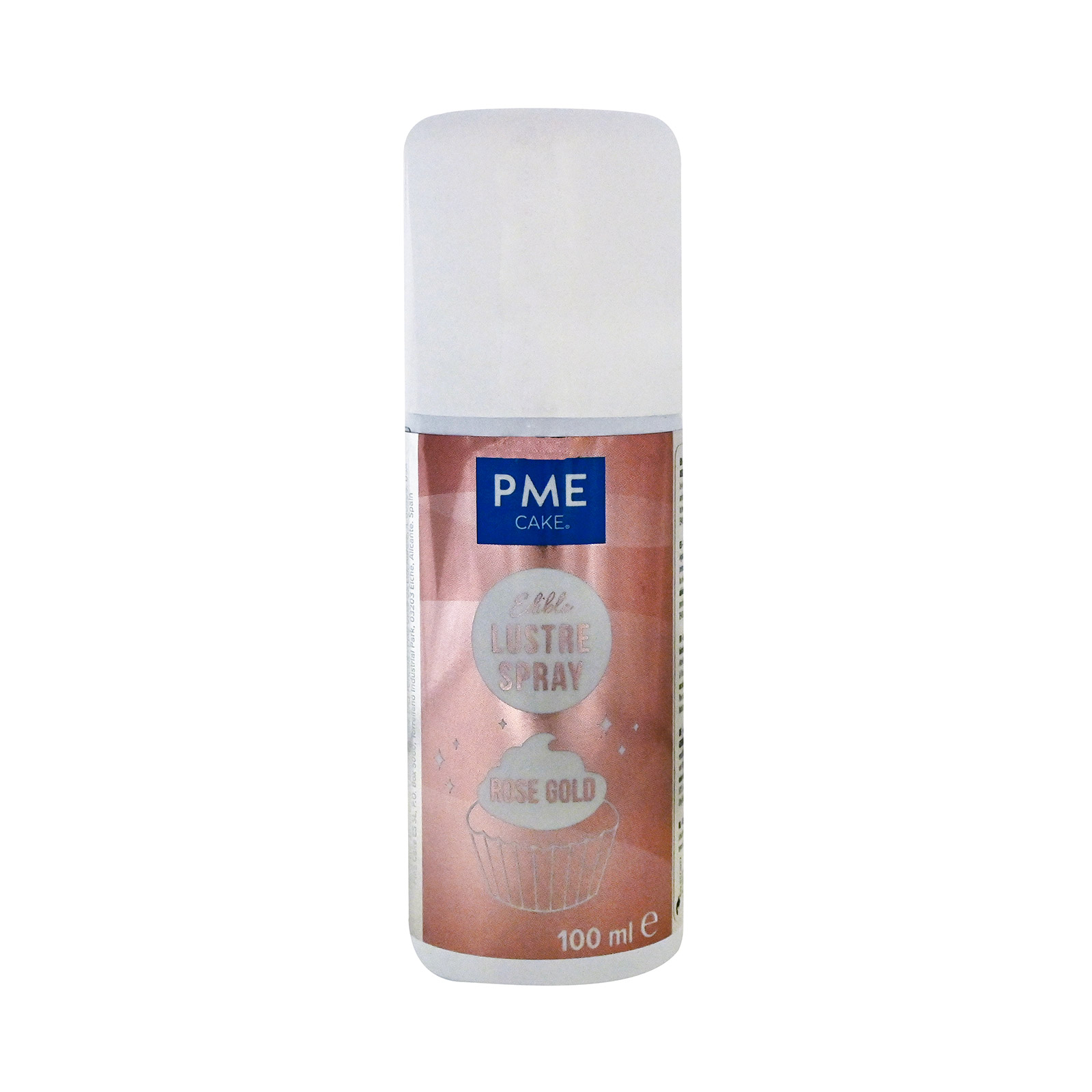 Pme spray ζαχαροπλαστικής edible rose 100ml εικόνα 1