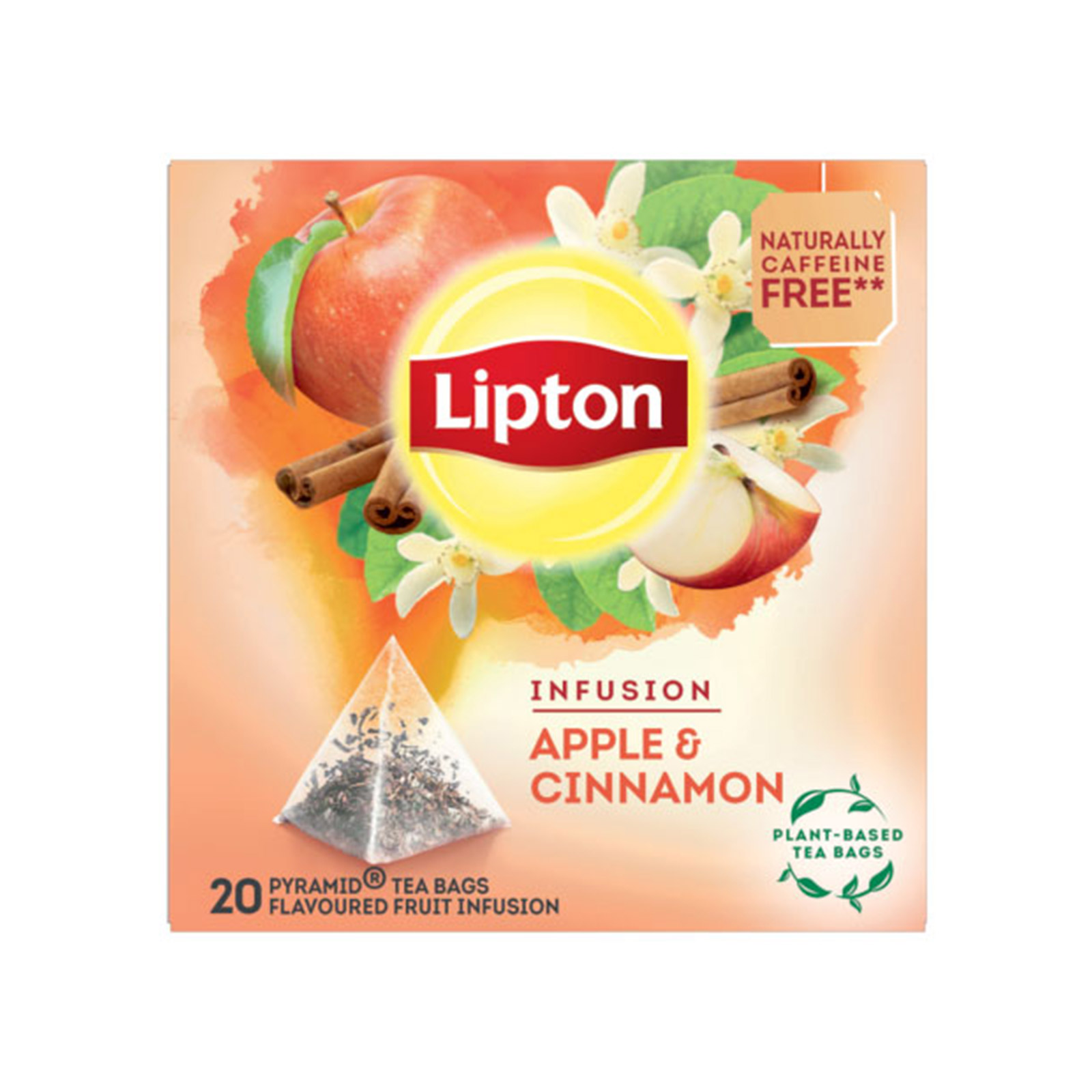 Lipton Infusion τσάι μήλο- κανέλα 20φακ εικόνα 1