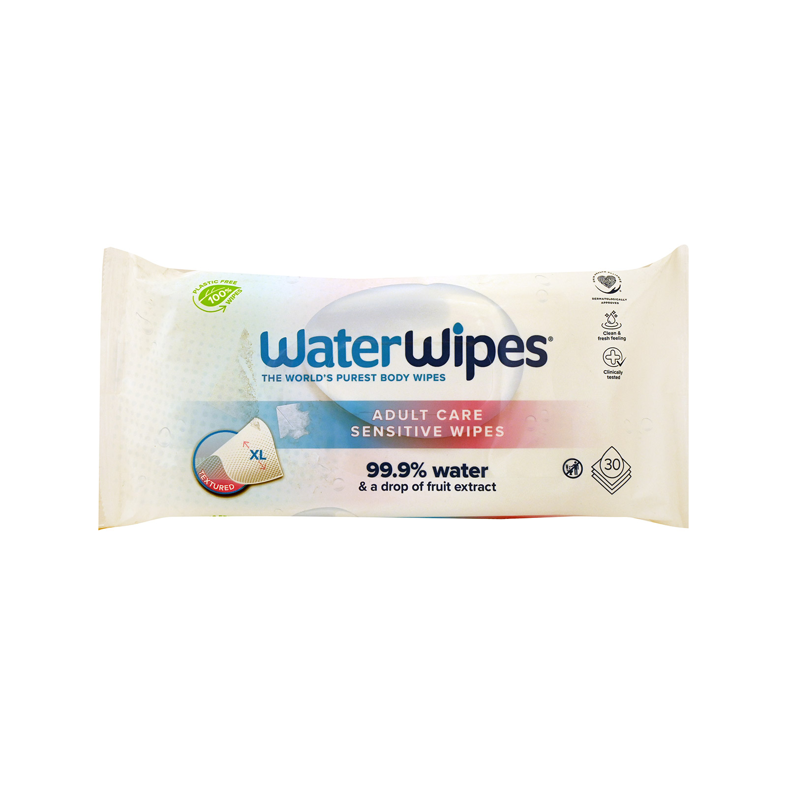 Waterwipes Adult care wet wipes sensitive 30pcs image 1