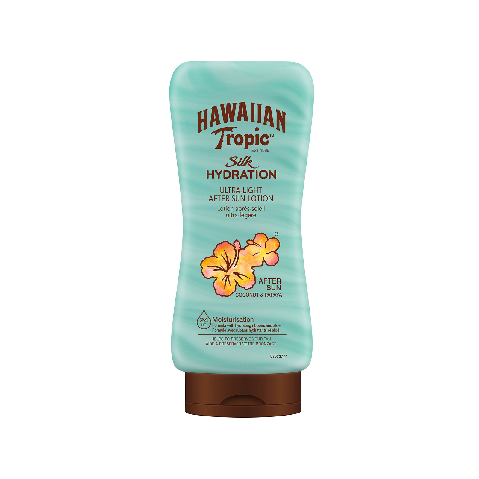 Hawaiian Tropic Silk Hydration/ Air Soft After Sun αντηλιακή λοσιόν coconut & papaya 180ml εικόνα 1