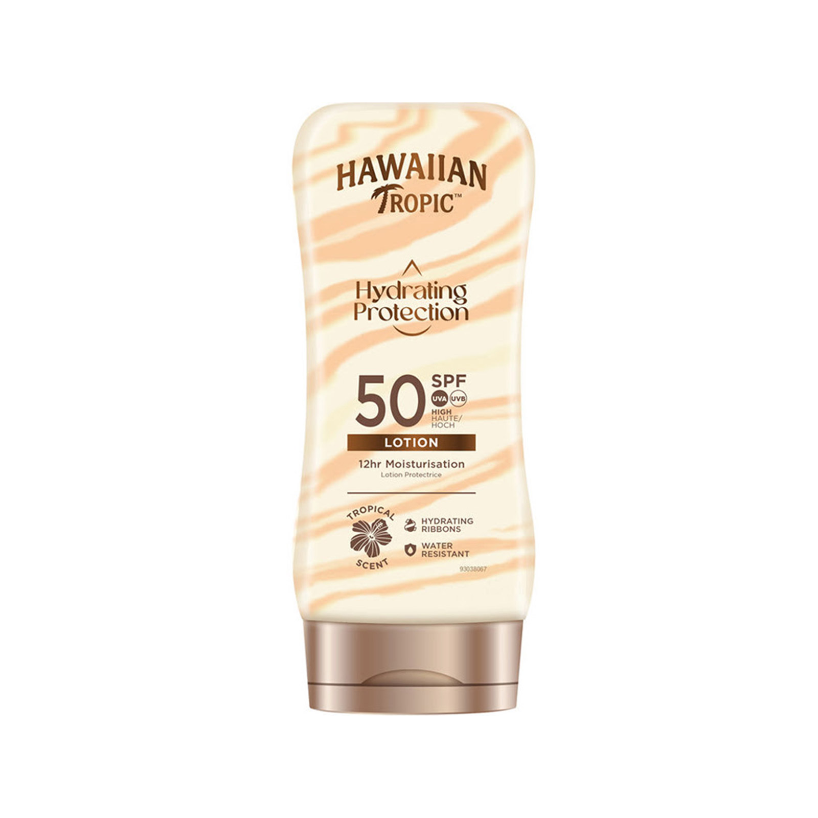 Hawaiian Tropic Hydrating Protection αντηλιακή λοσιόν SPF 50 high 180ml εικόνα 1