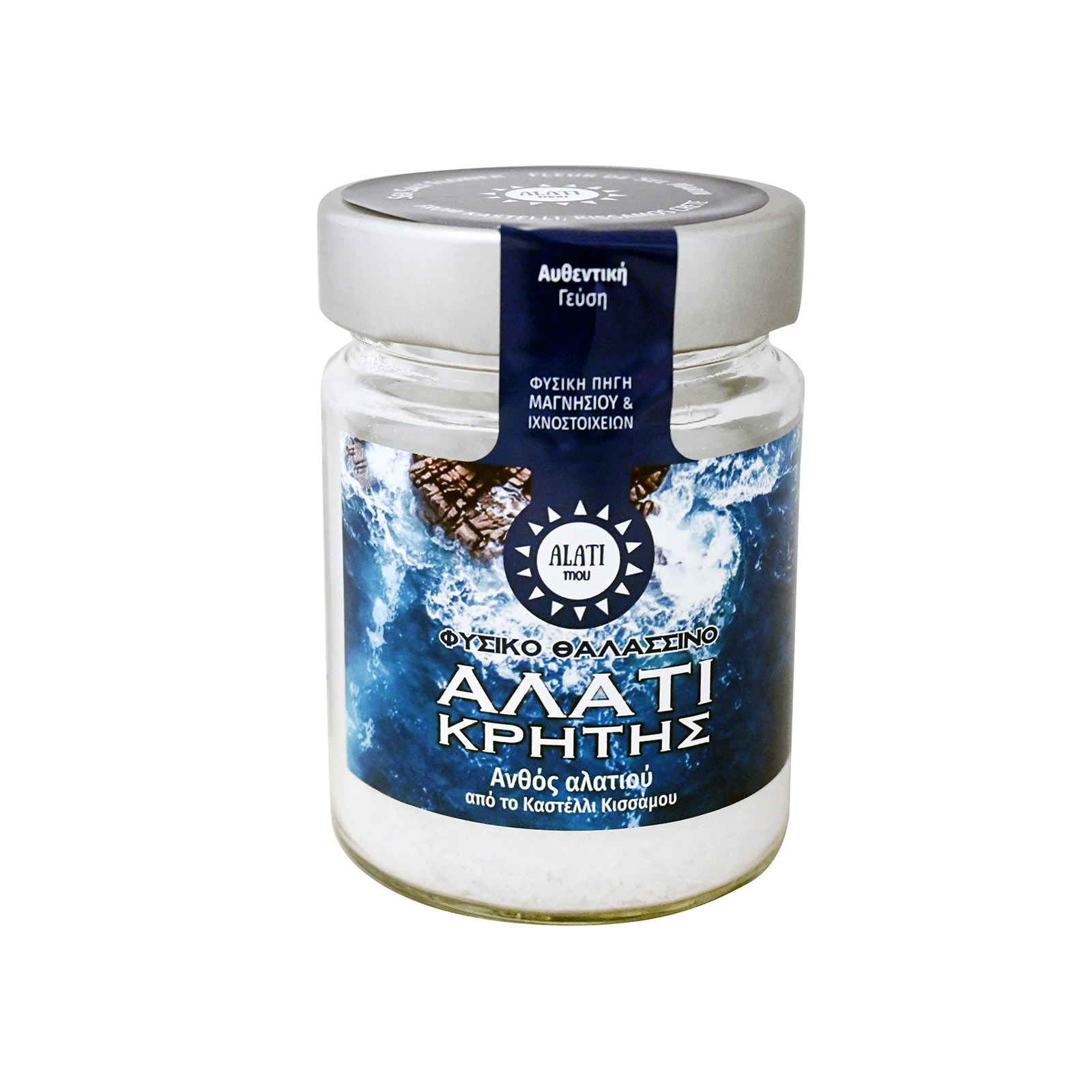 Alati mou Κρήτης αλάτι θαλασσινό 250g εικόνα 1