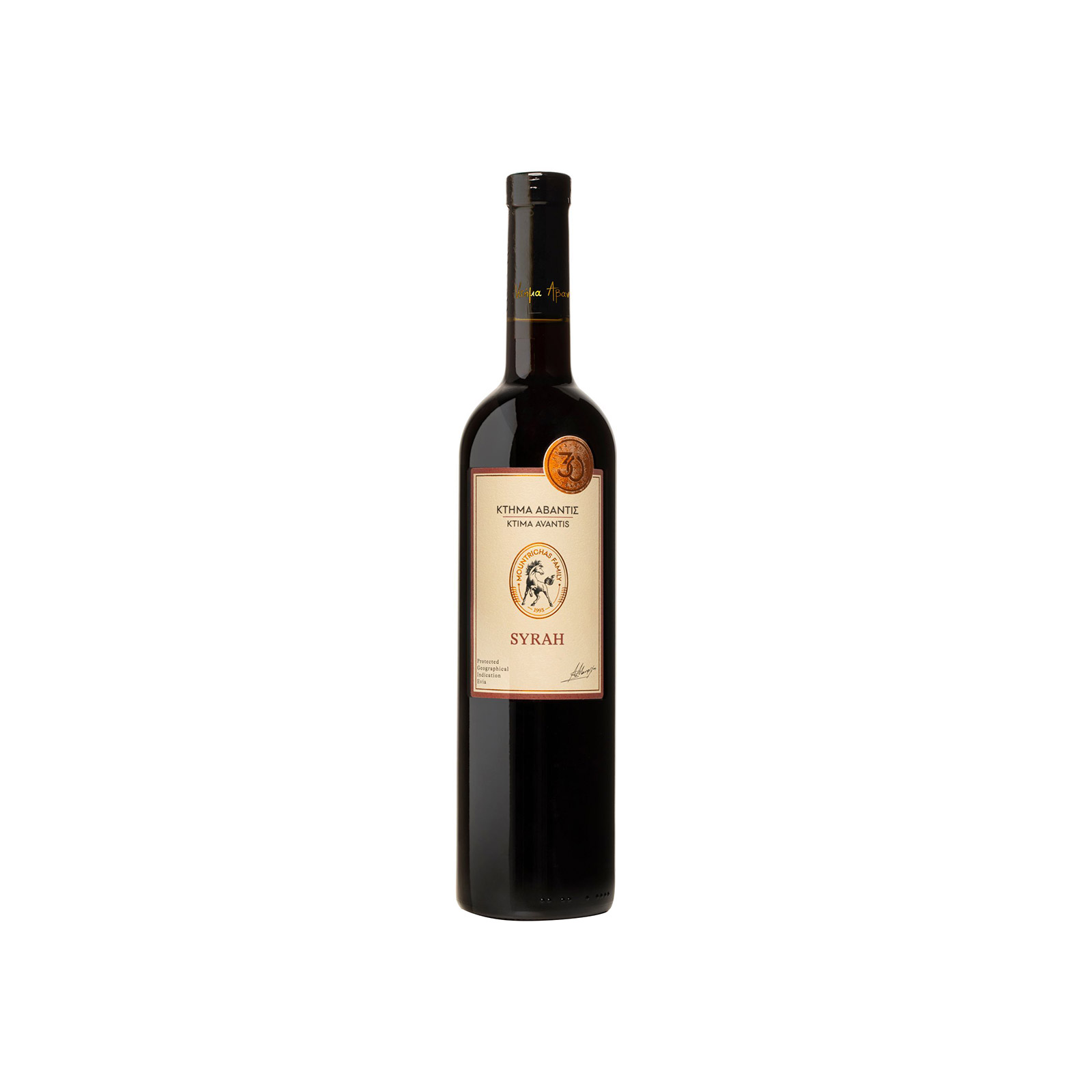Κτήμα Αβαντίς Syrah οίνος ερυθρός ξηρός 750ml εικόνα 1