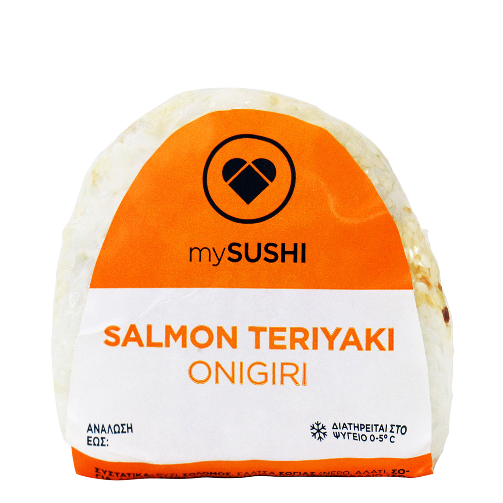 My Sushi σούσι salmon teriyaki onigiri 100g εικόνα 1