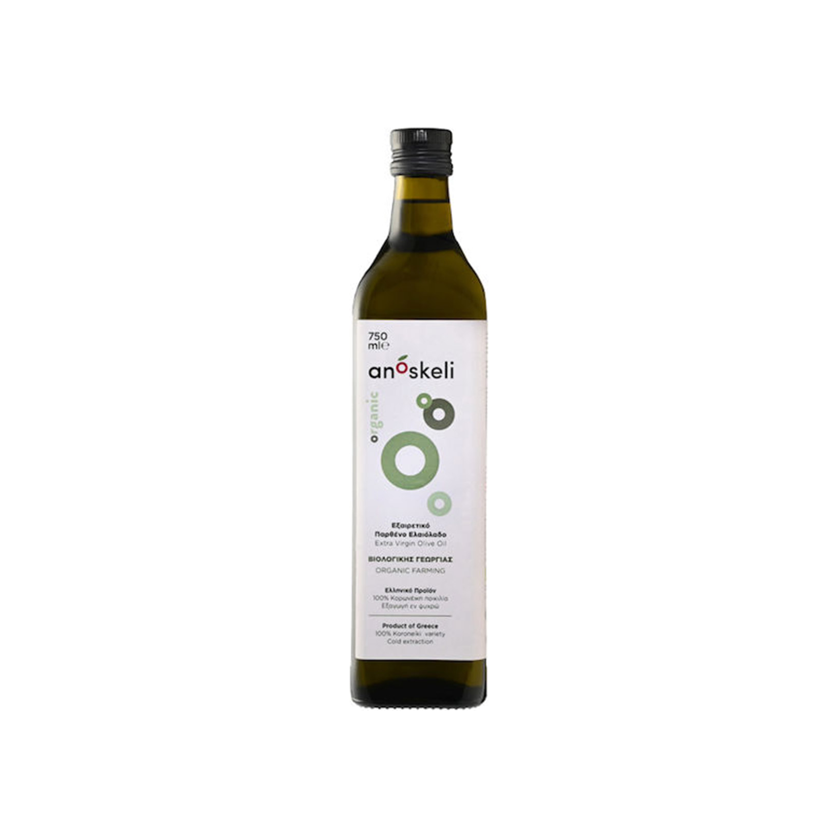 Ανώσκελη εξαιρετικό παρθένο ελαιόλαδο 750ml εικόνα 1