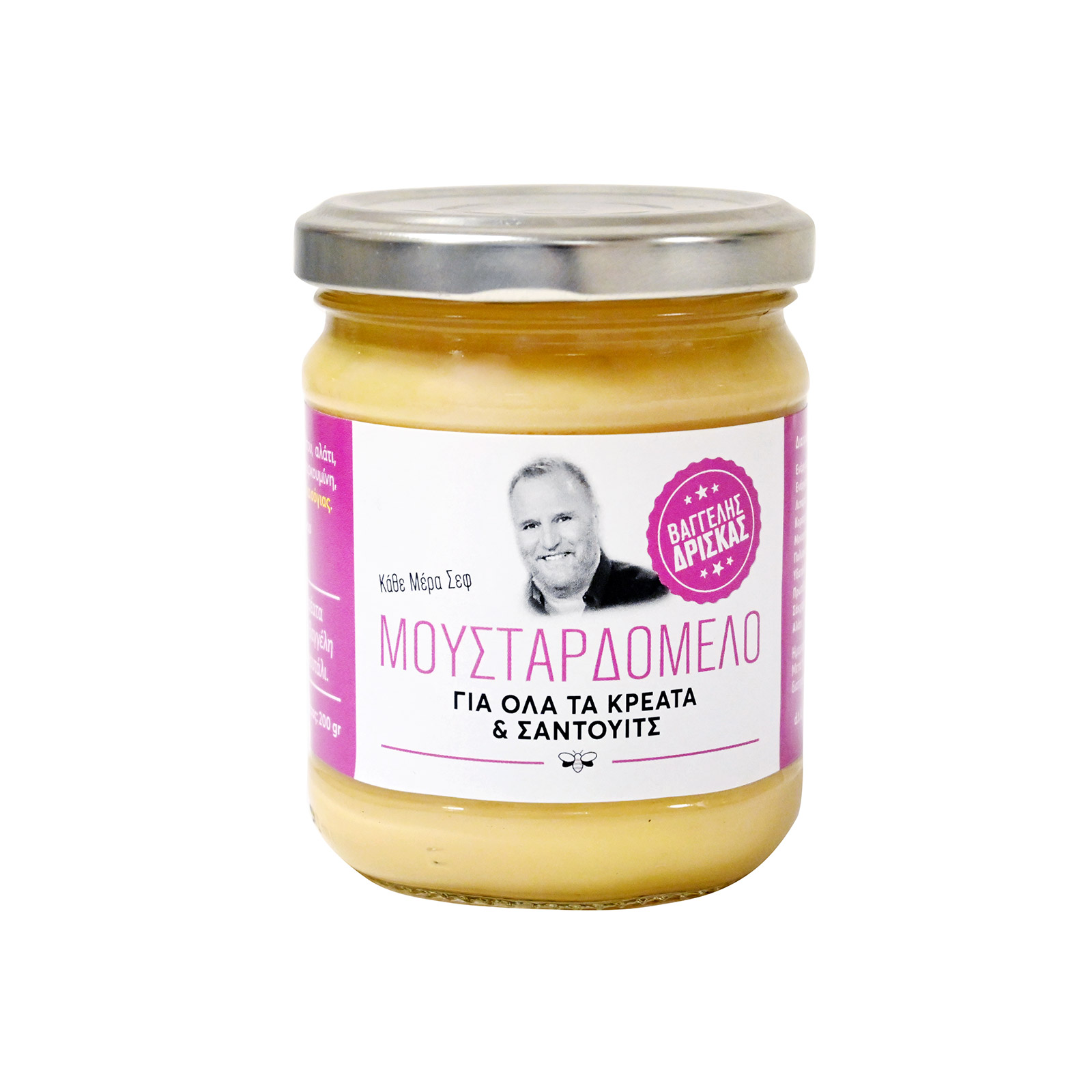 Δρίσκας Μουσταρδόμελο σάλτσα dip 200g εικόνα 1