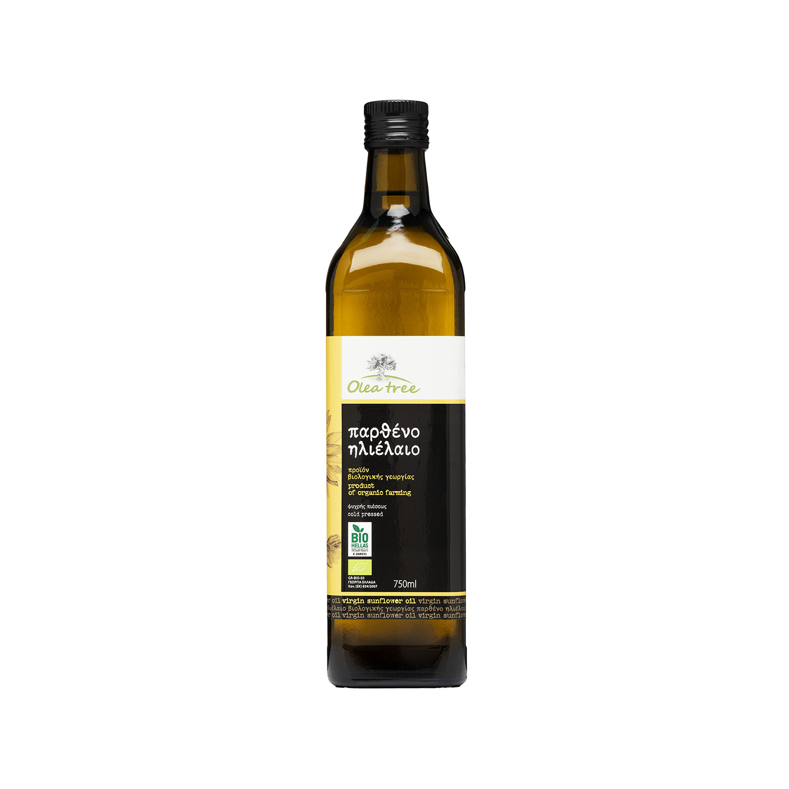 Olea Tree ηλιέλαιο παρθένο ψυχρής έκθλιψης 750ml εικόνα 1