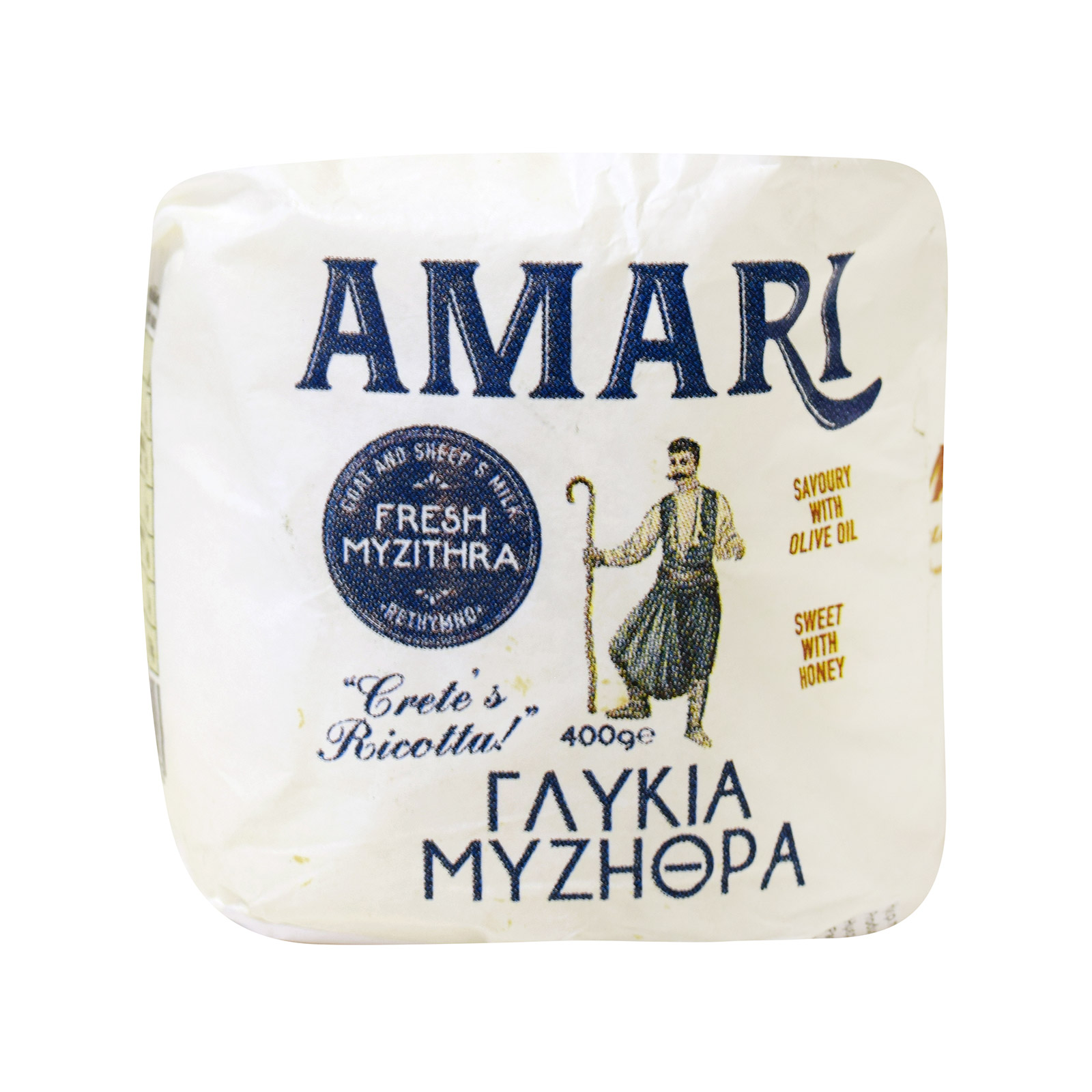 Amari τυρί μυζήθρα γλυκιά 400g εικόνα 1