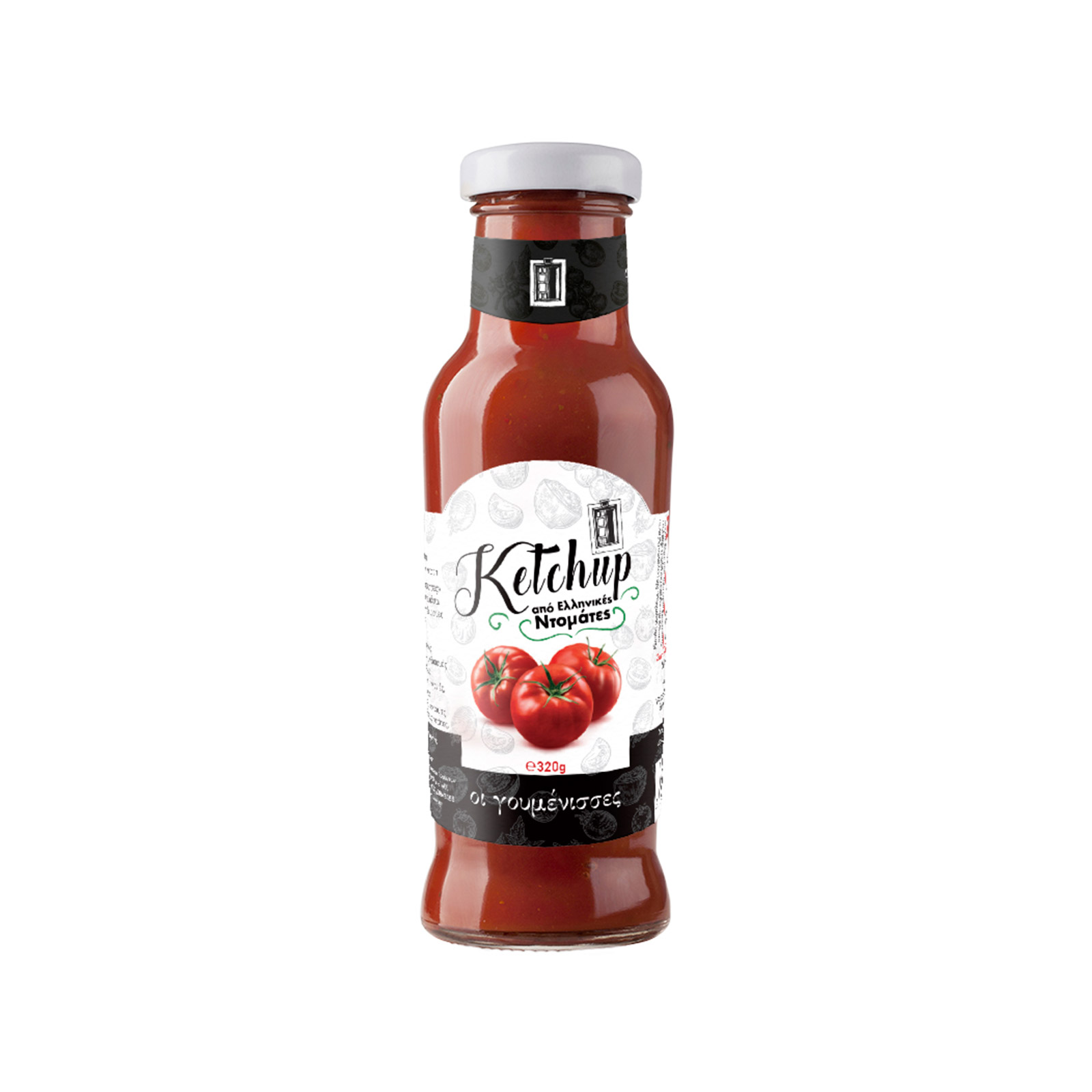 Goumenisses ketchup from greek tomatoes 320g image 1