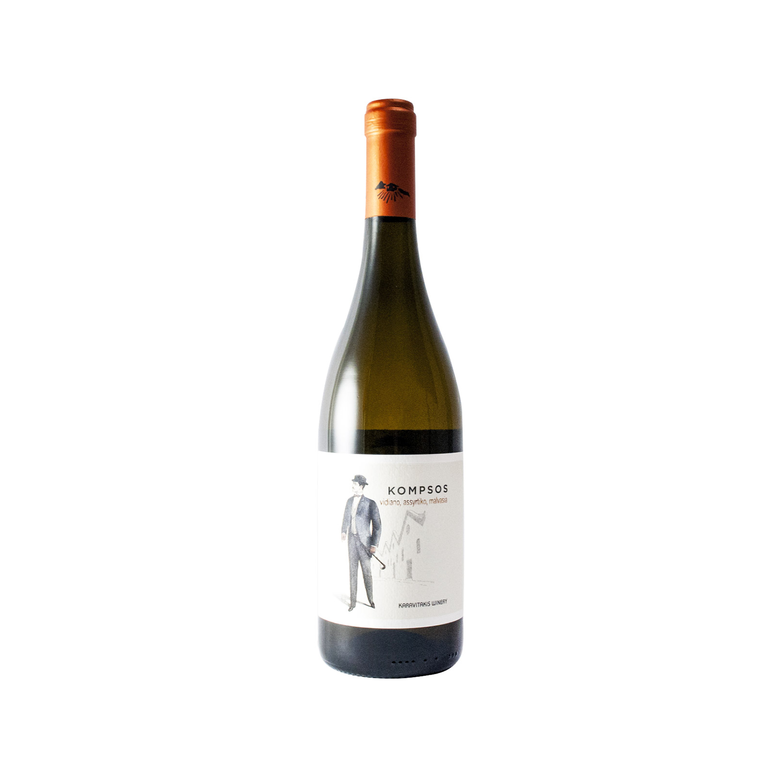 Karavitaki Kompsos wine 750ml image 1