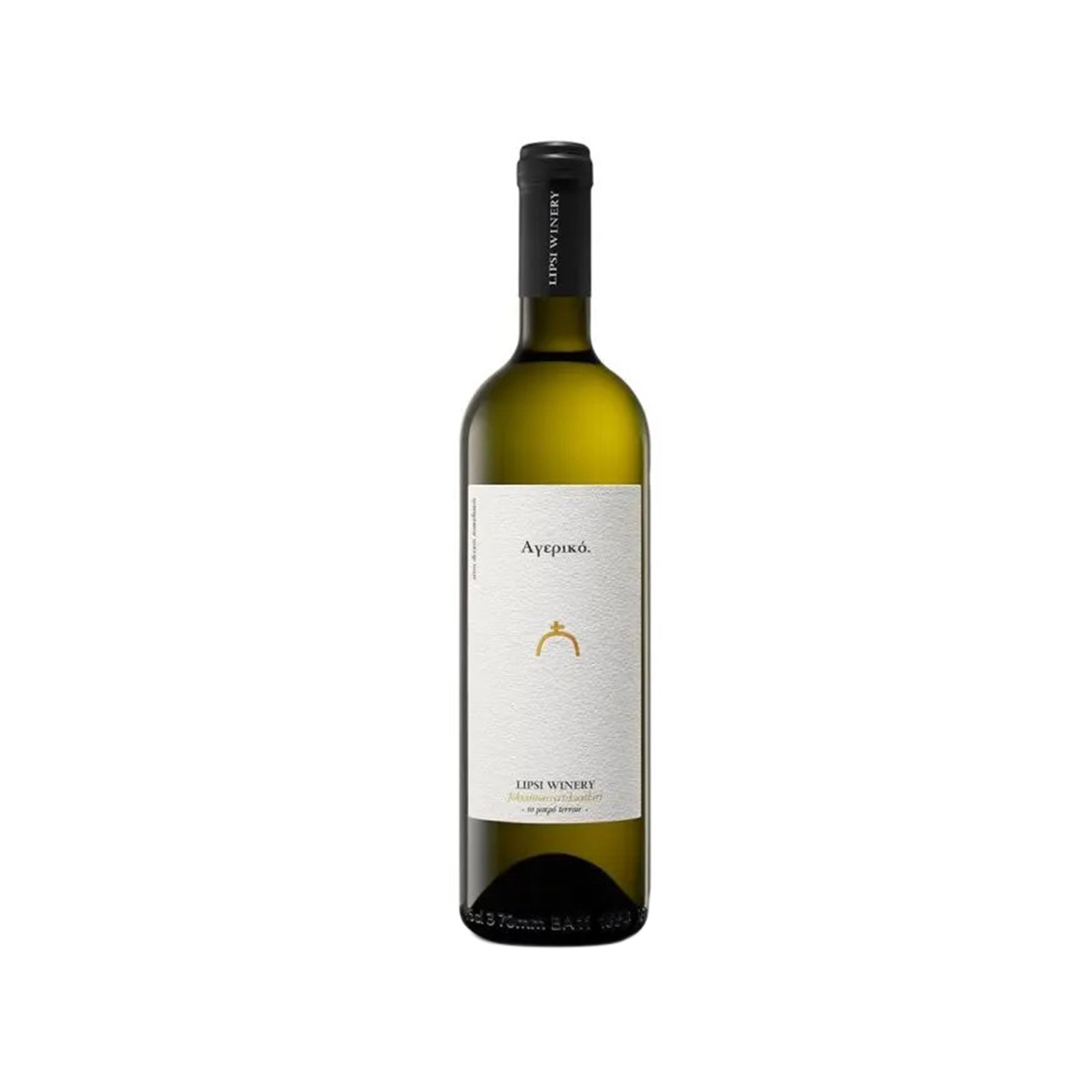 Lipsi Winery Αγερικό οίνος λευκός ξηρός 750ml εικόνα 1