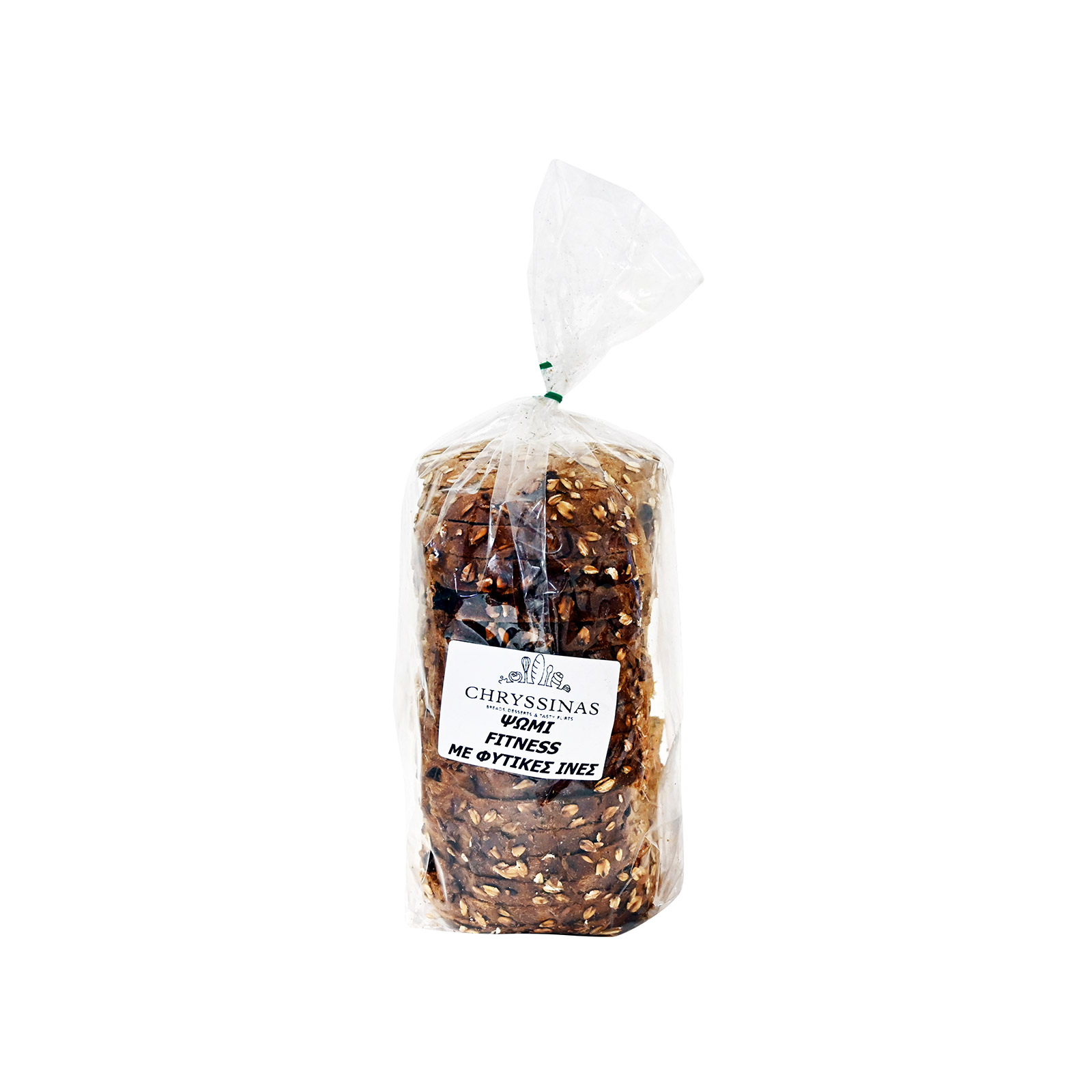 Chryssinas Fitness ψωμί με φυτικές ίνες σε φέτες 580g εικόνα 1